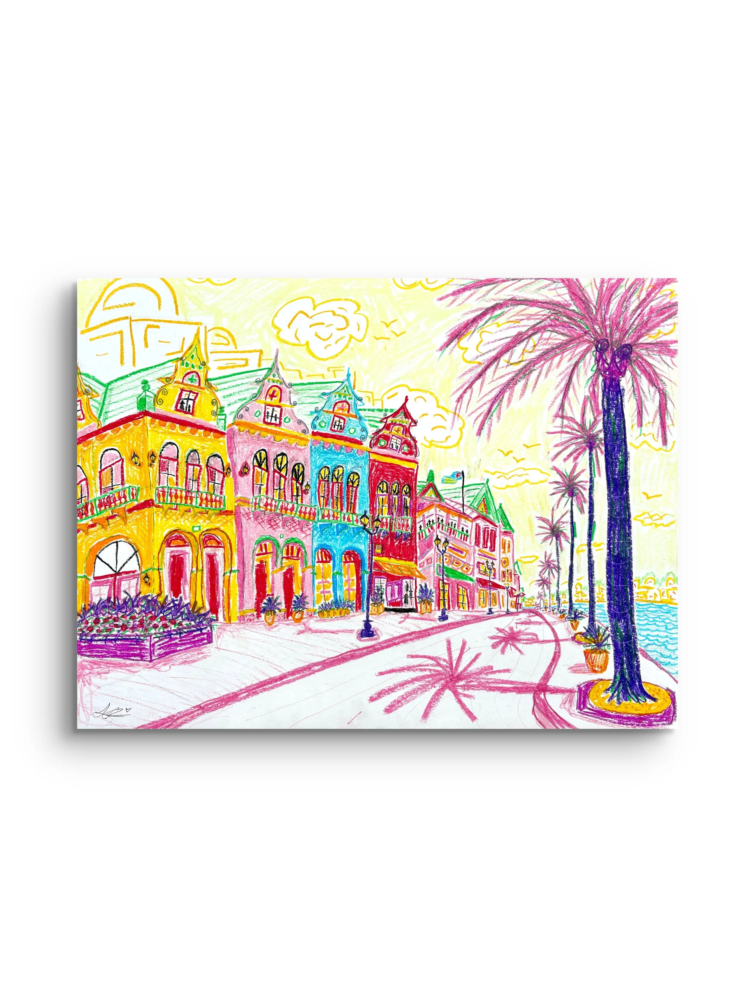 "Oranjestad" Fine Art Print
