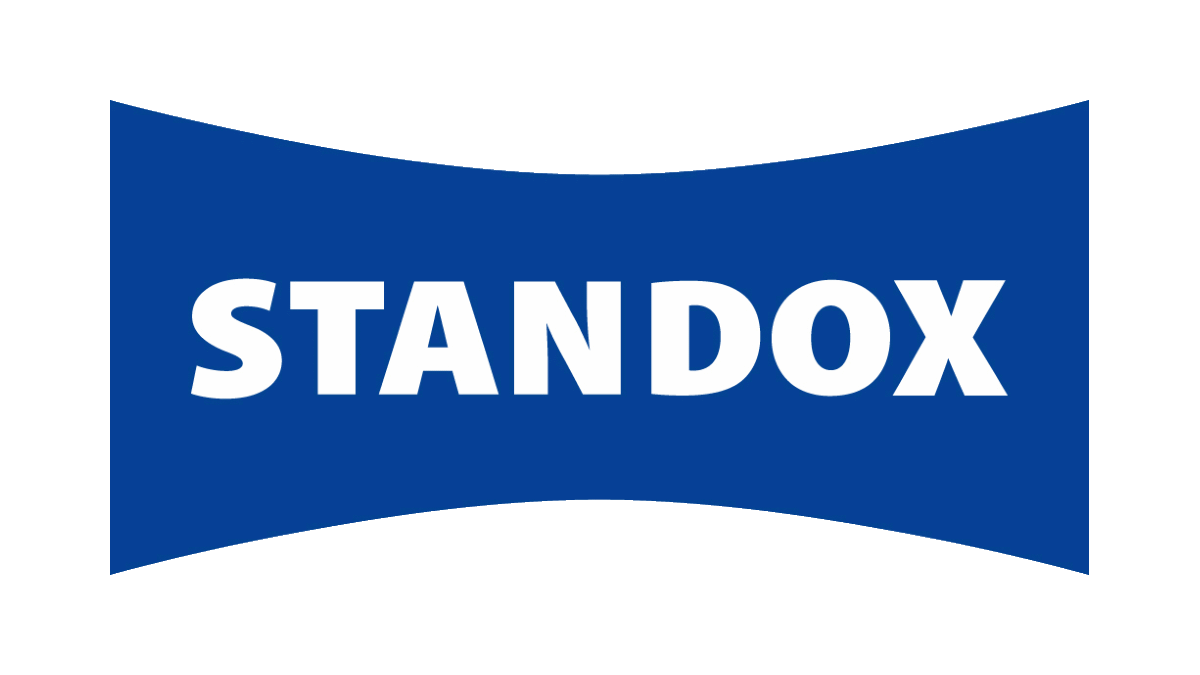 Blue capsule-shaped logo with the word 'STANNOX' in white uppercase letters.