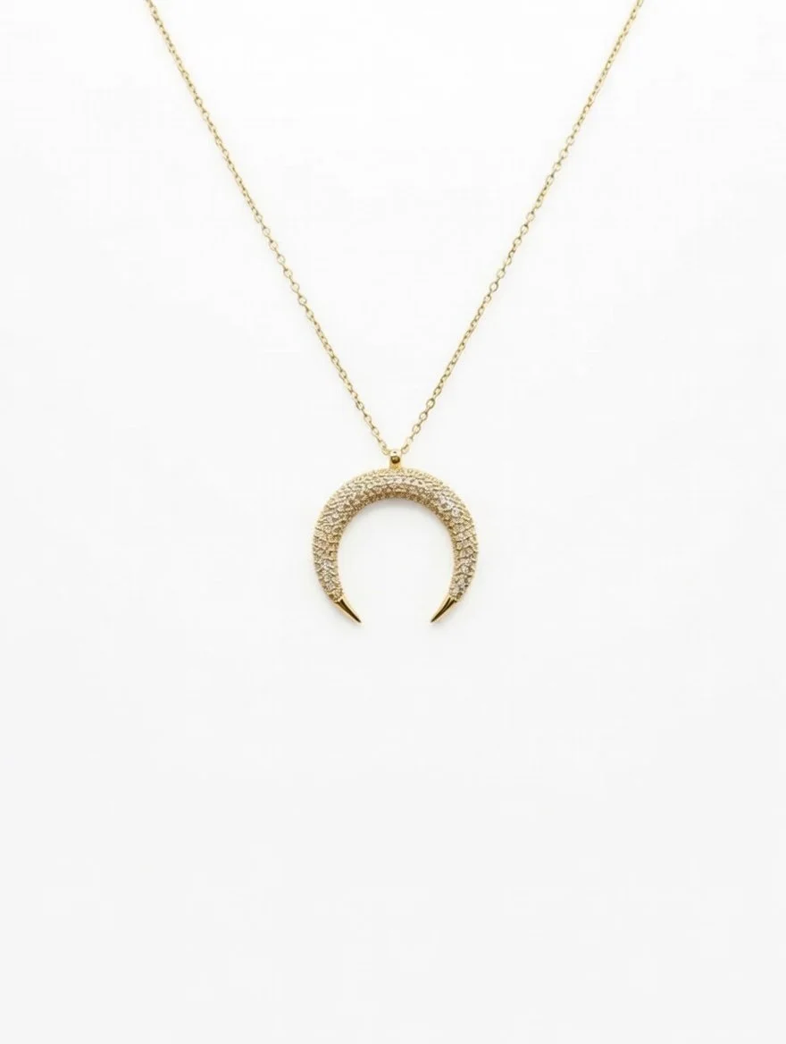 Fortune Necklace white studded