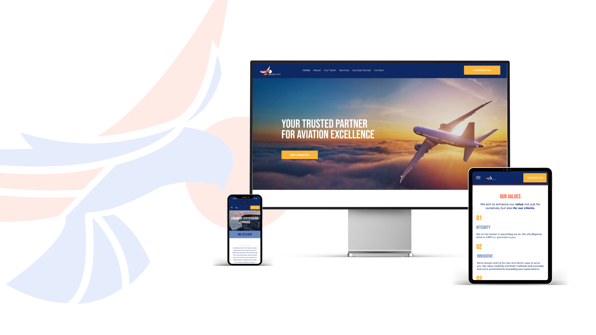 Balus Aero Rebrands with a Bold New Identity and a New Website
