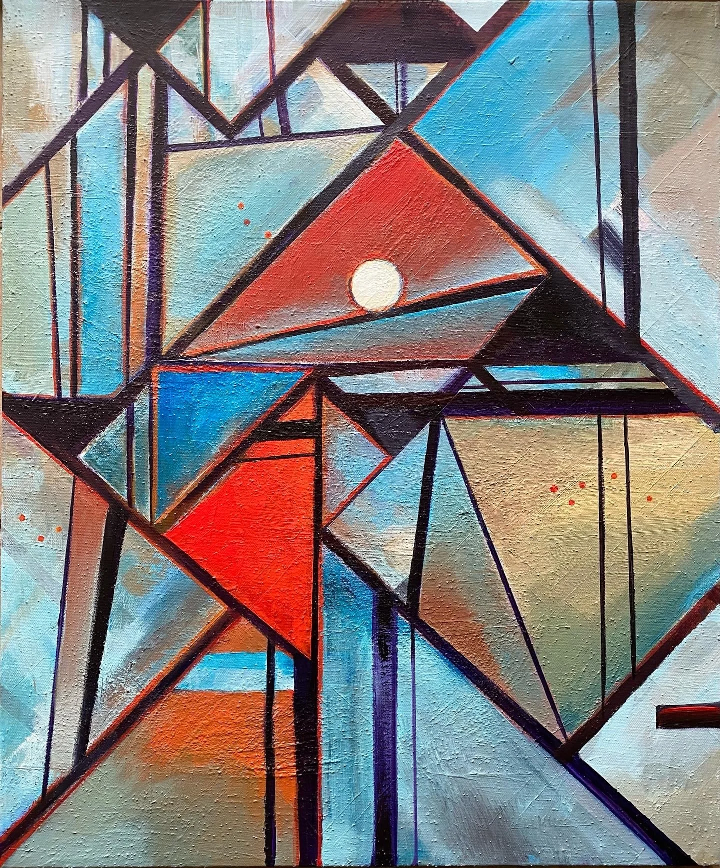 DIA Reflection with Sun