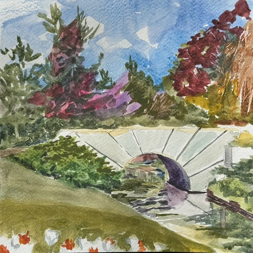 Bridge from Dow Gardens
