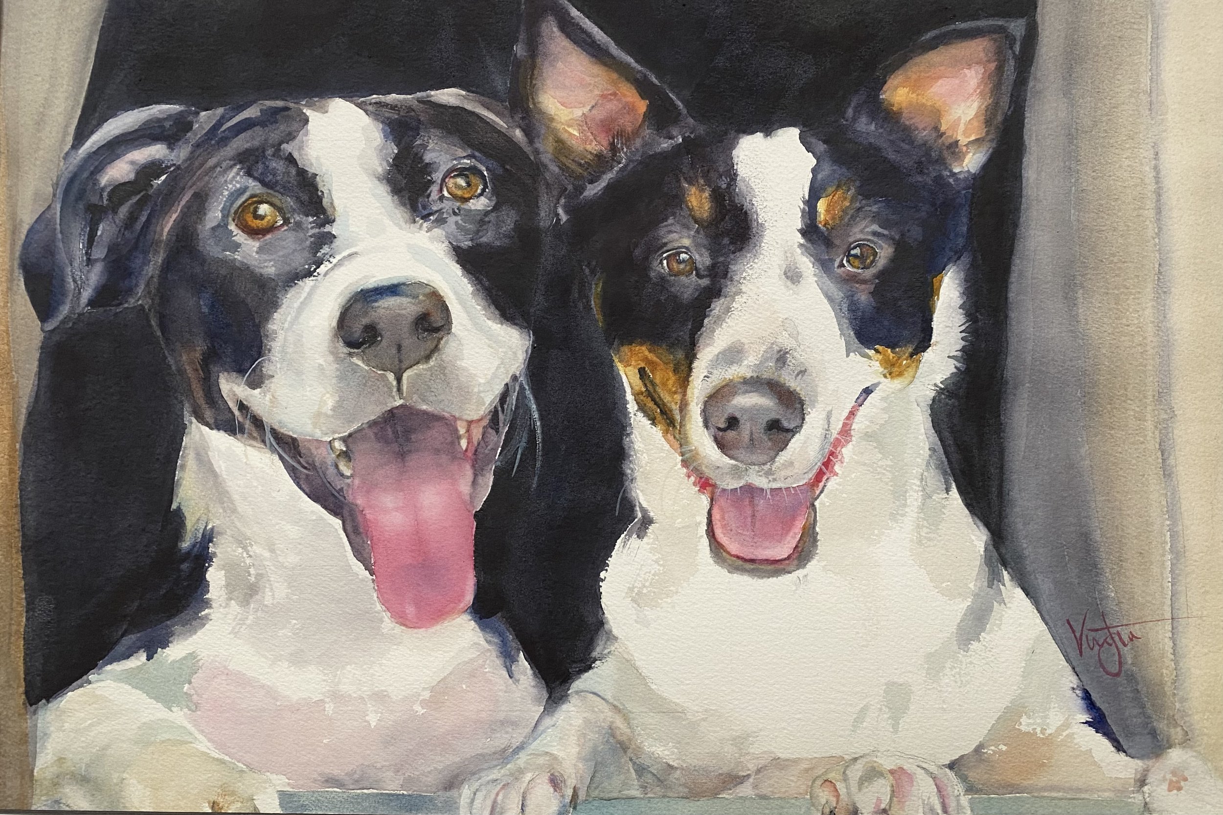 Adair Pups Portrait