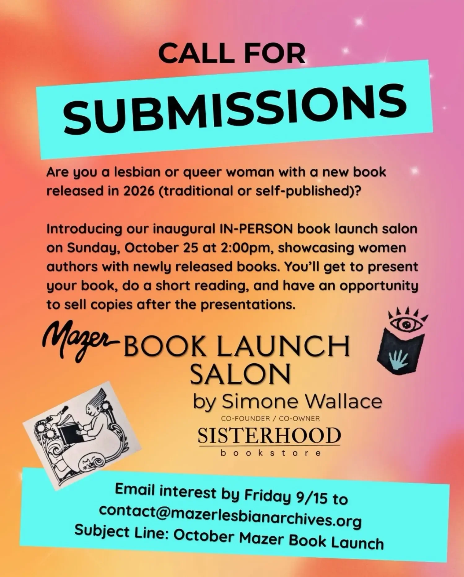 Mazer's Book Launch Salon