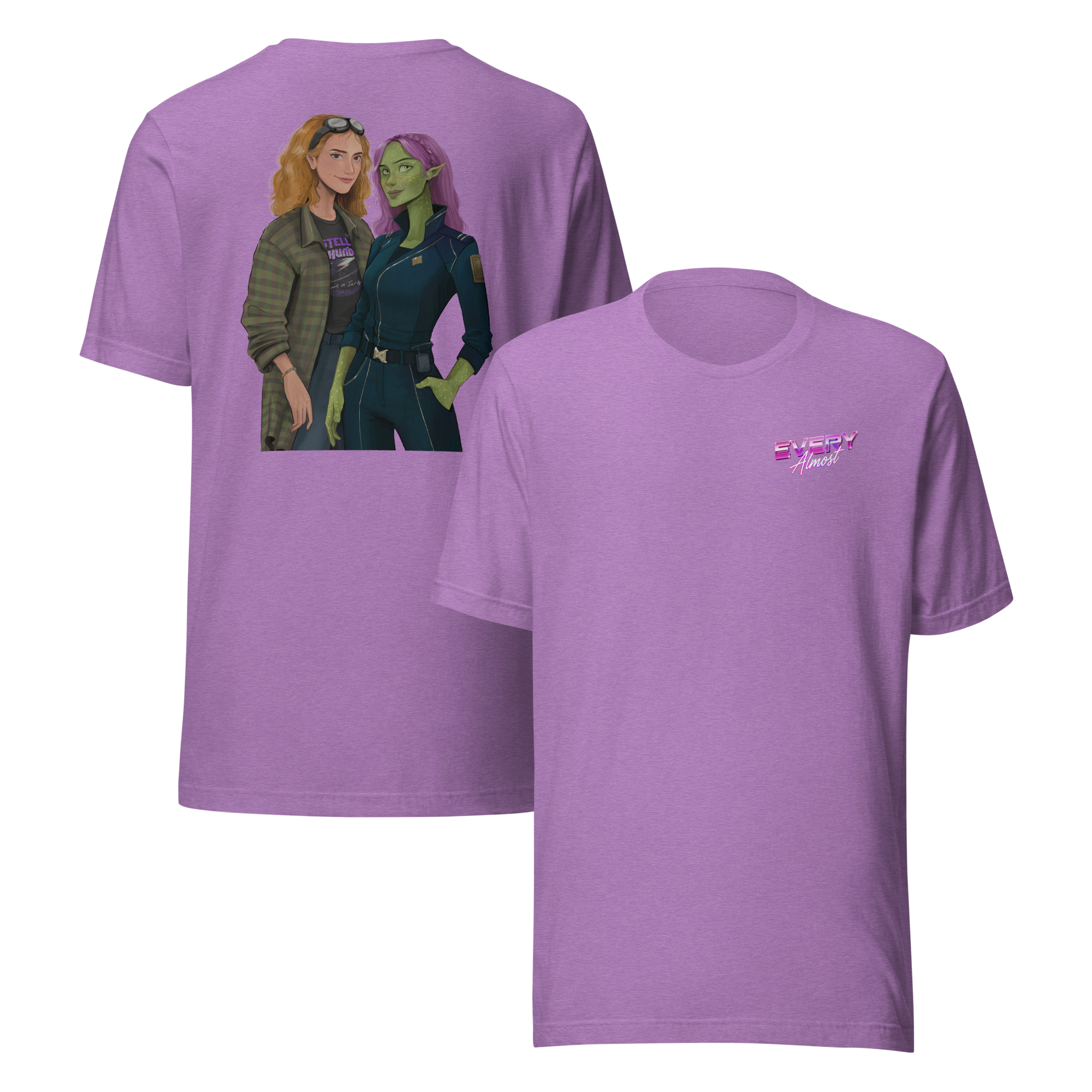 Charlie & Reyna T-Shirt (Art by Indraja Edition)