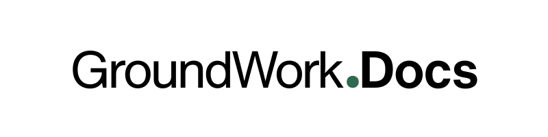 GroundWork Docs
