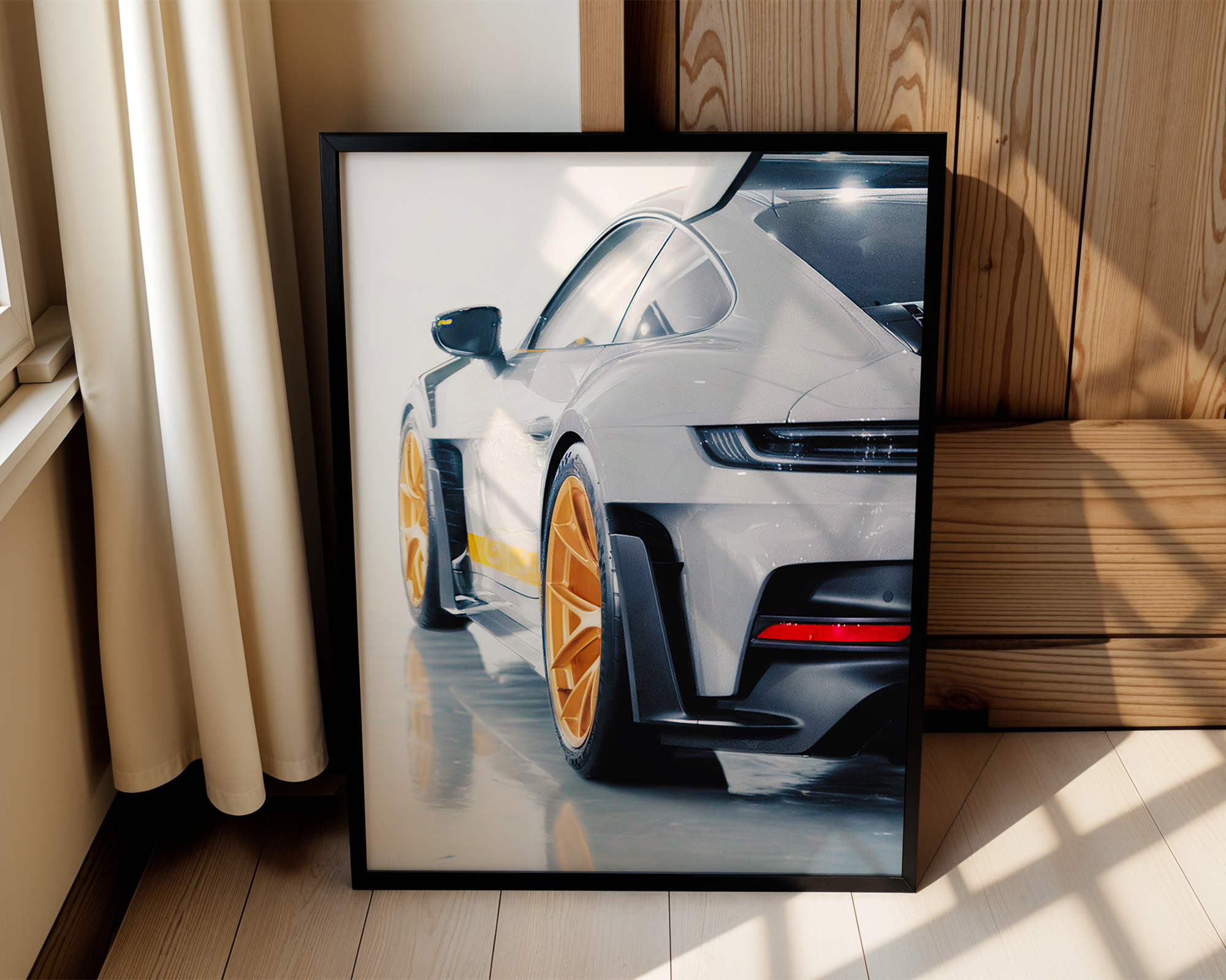 Gorgeous GT3 RS – Modern Framed Automotive Poster