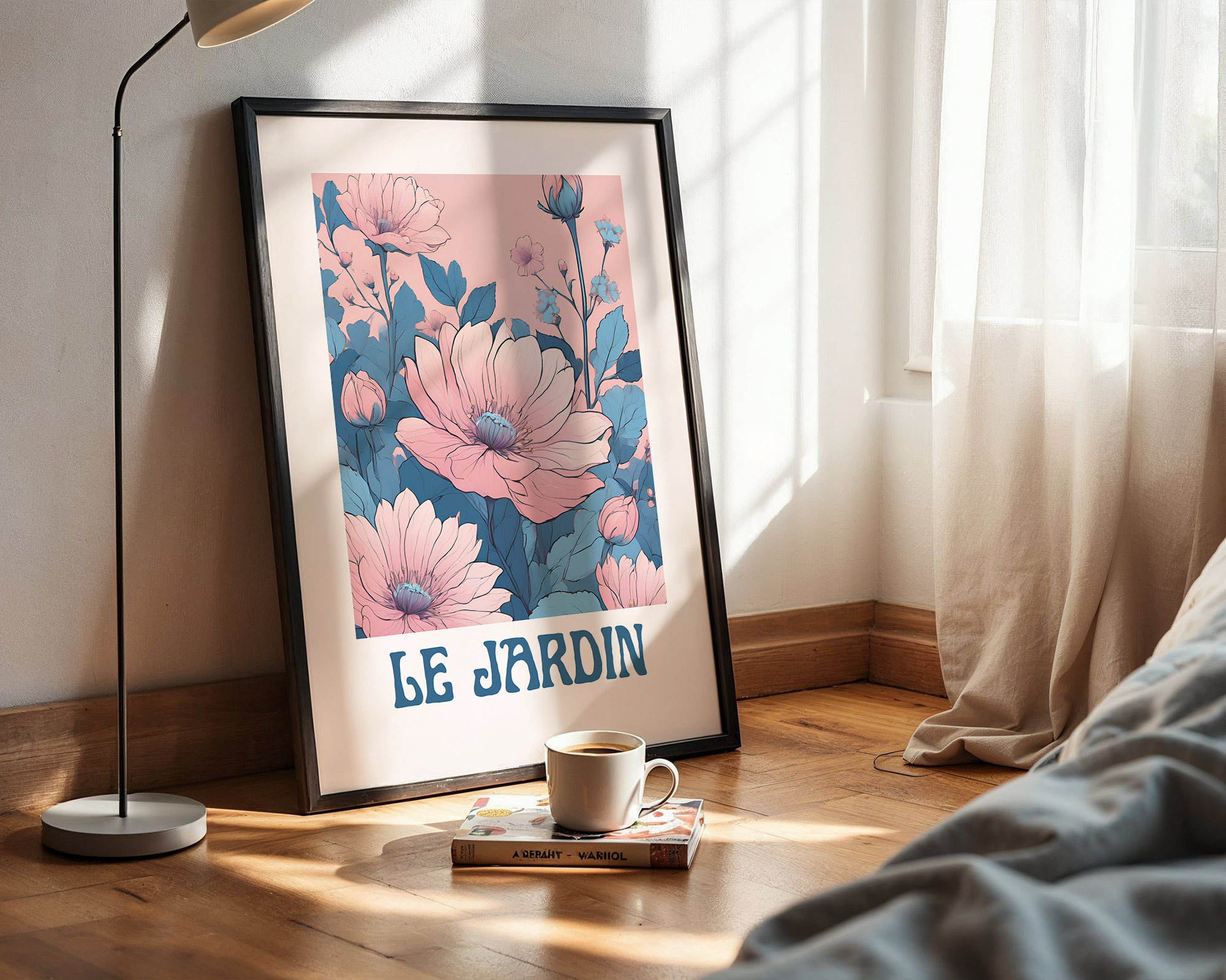 Le Jardin - Modern Framed Art