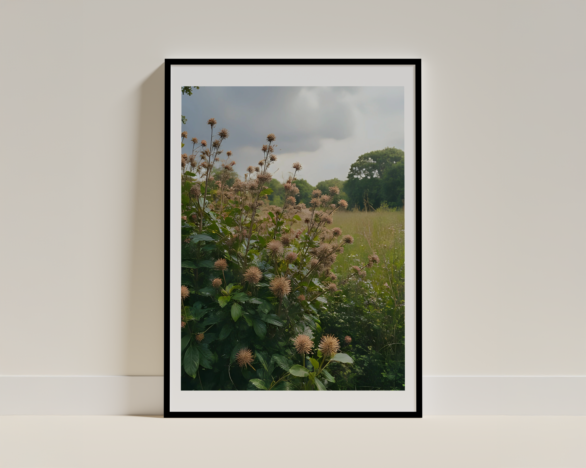 Wild Nature in Full Bloom – Framed Poster