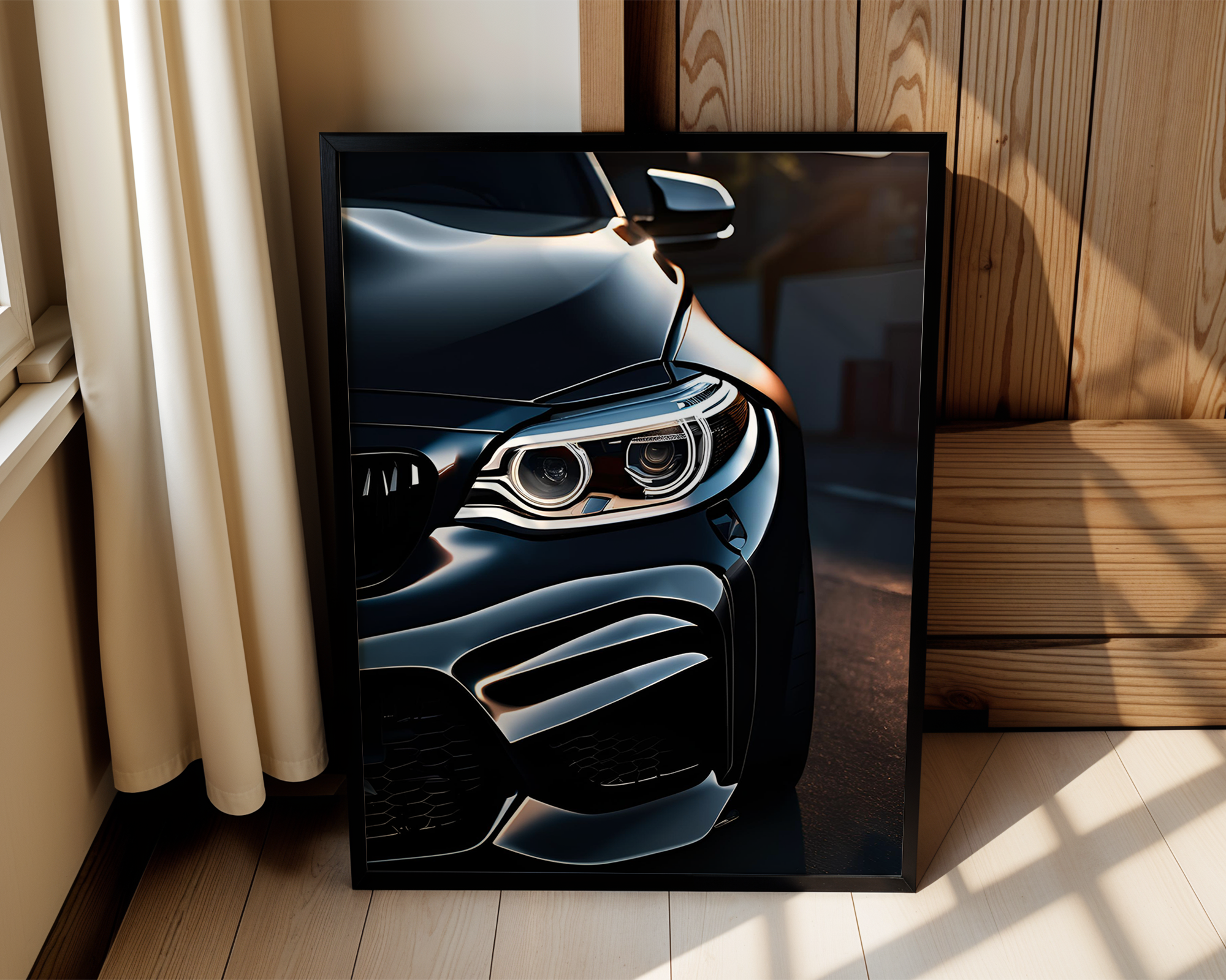 BMW M2 Close Up Framed Poster