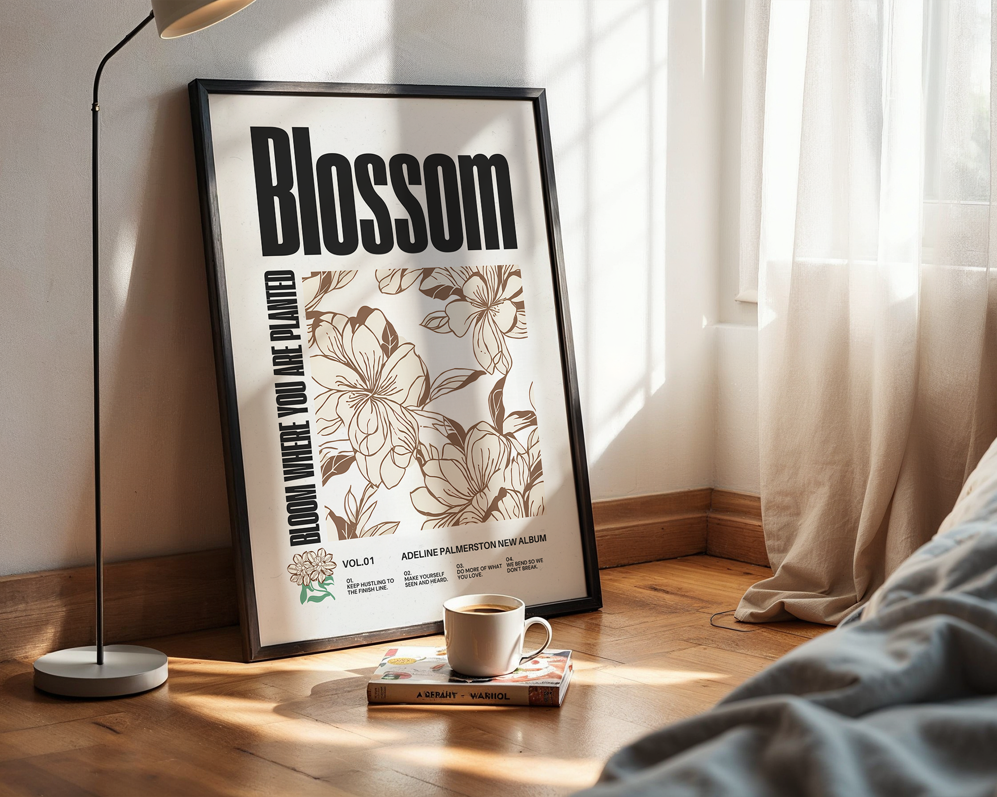 Bloom Where Planted - Framed Poster
