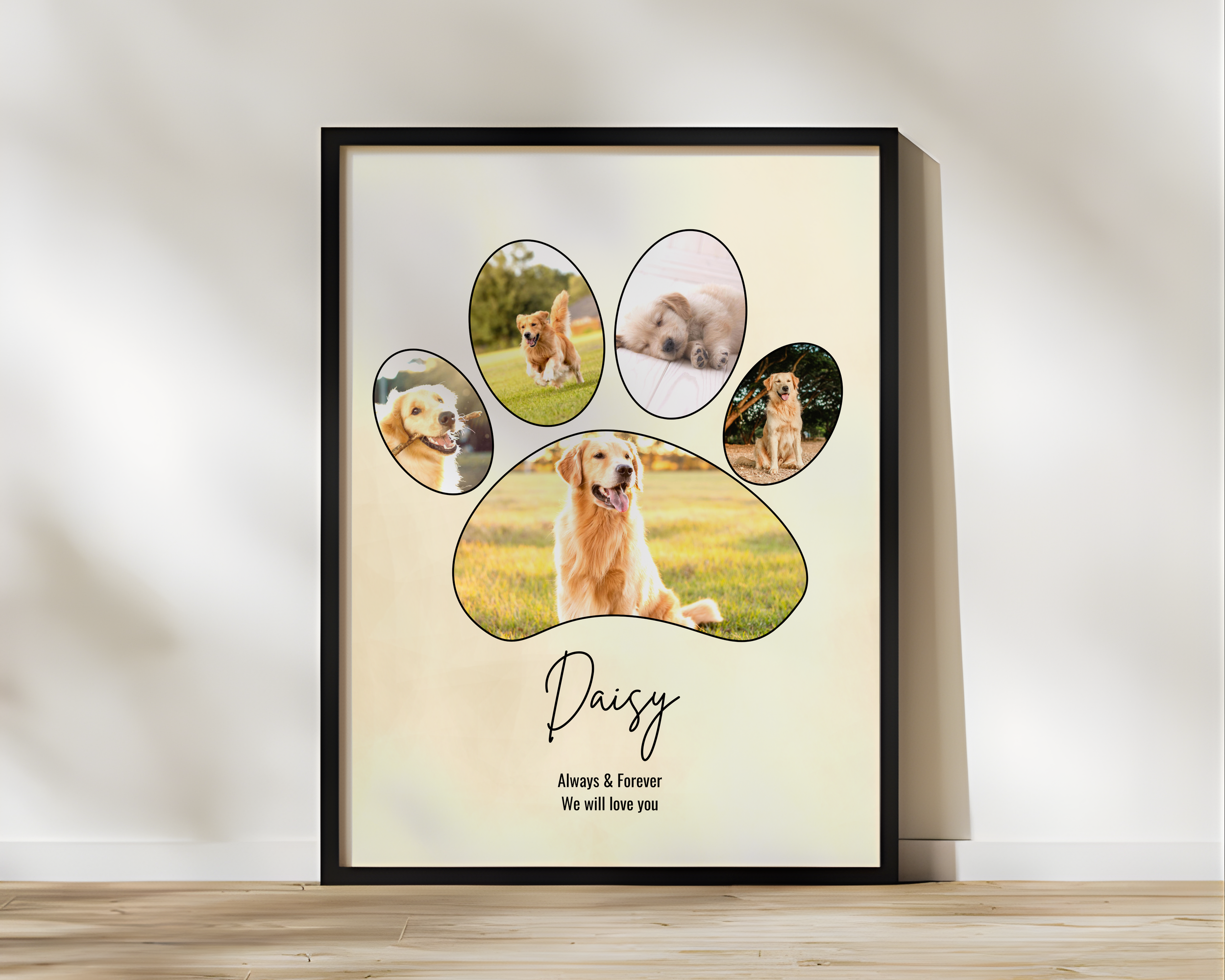 Custom Pet Framed Poster