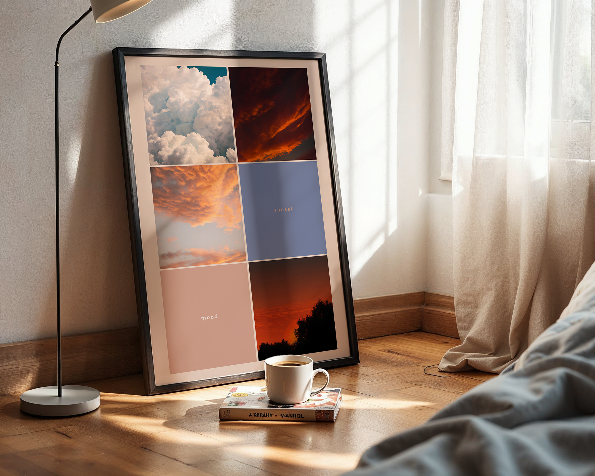 Golden Horizon - Modern Wall Art