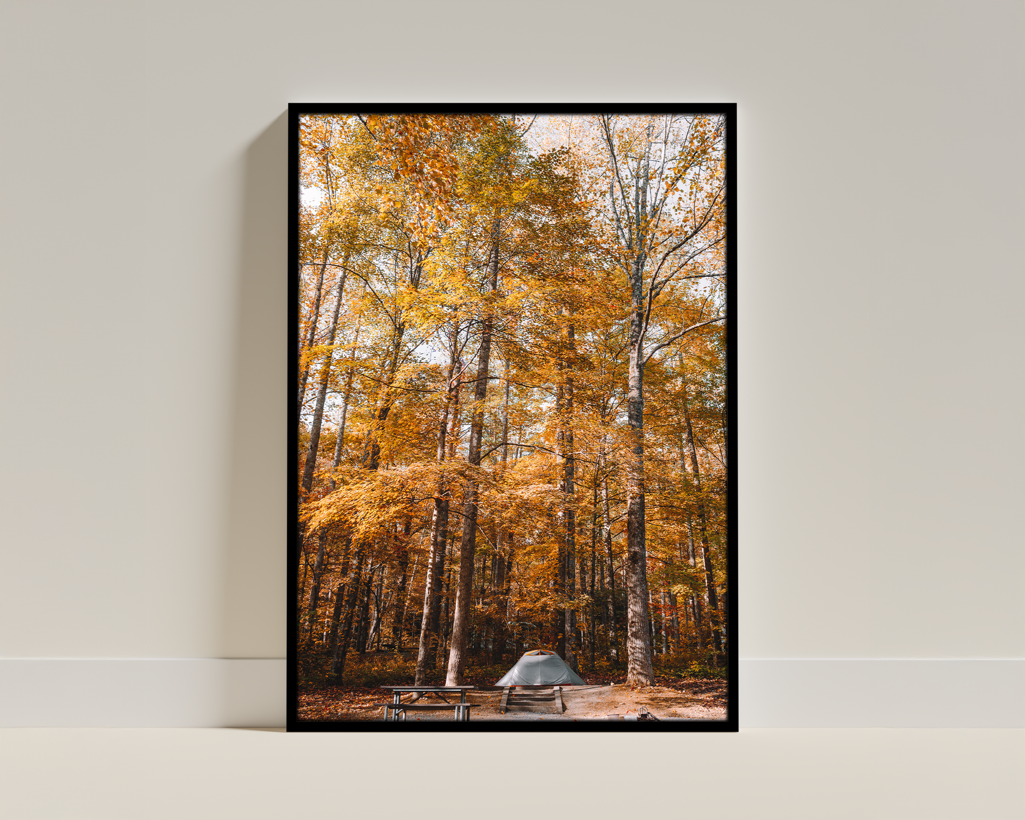 Misty Horizons – Great Smoky Mountains – USA – Framed Wall Art
