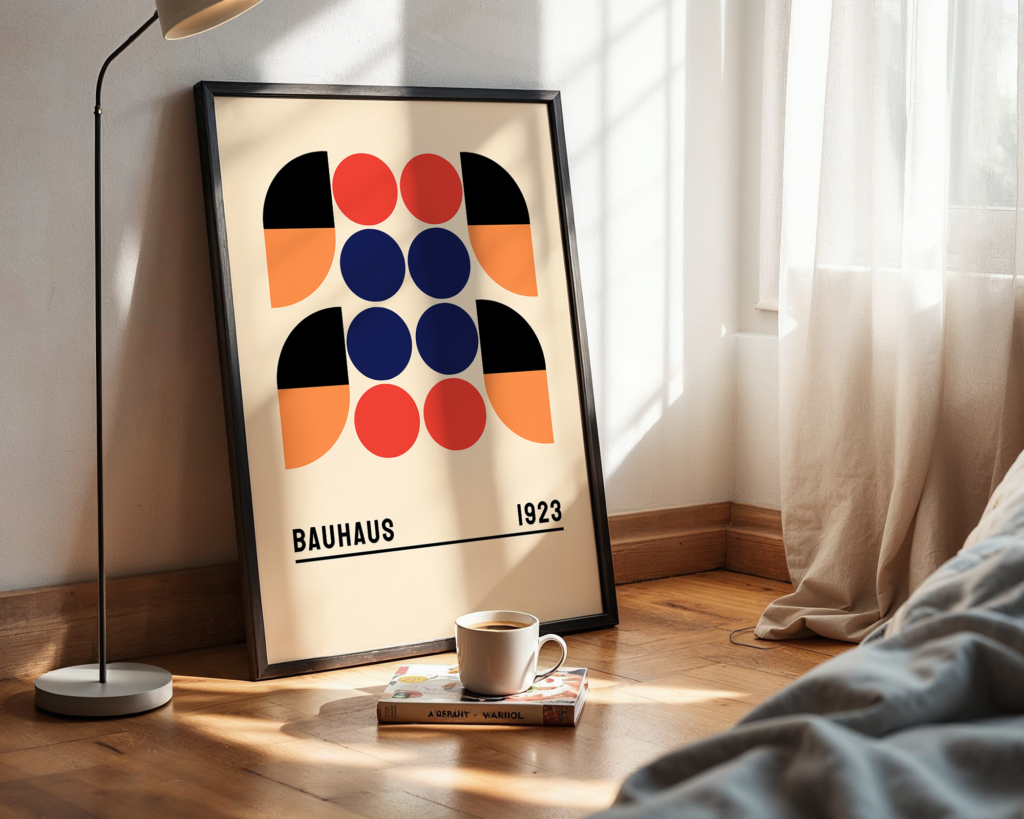Minimalist Modern Poster – Geometric Bauhaus Design