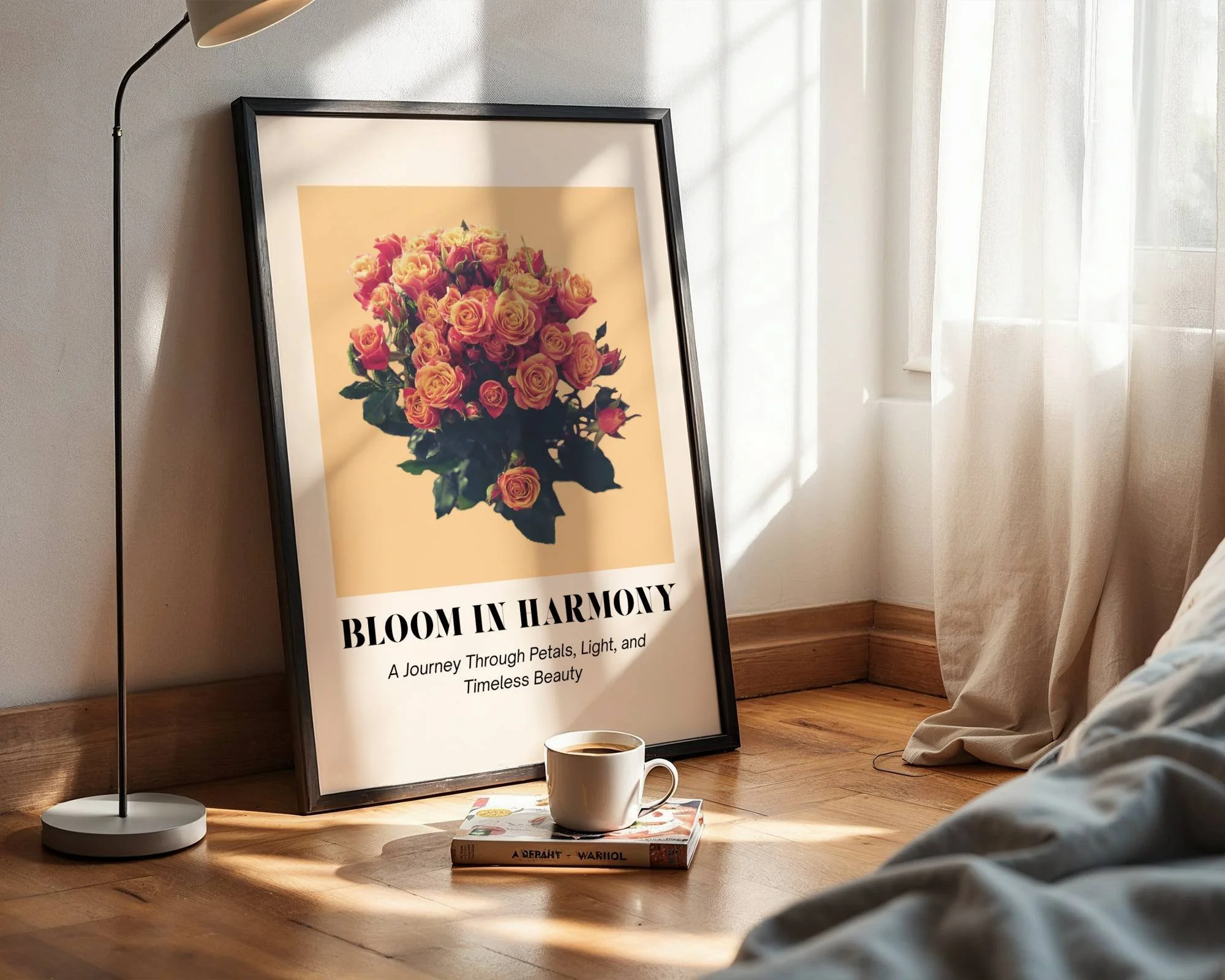 Timeless Rose Botanical Gallery Framed Print