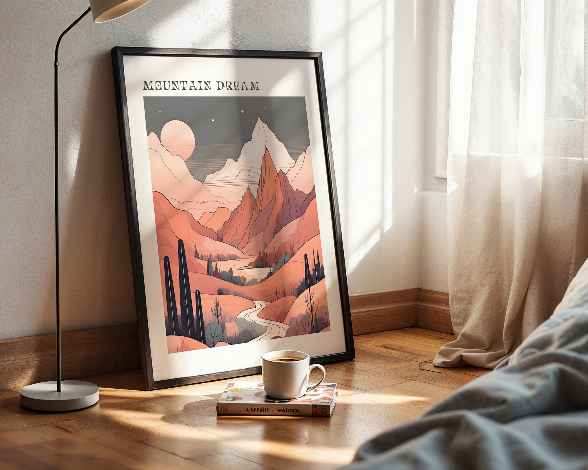 Mountain Dream - Modern Framed Art