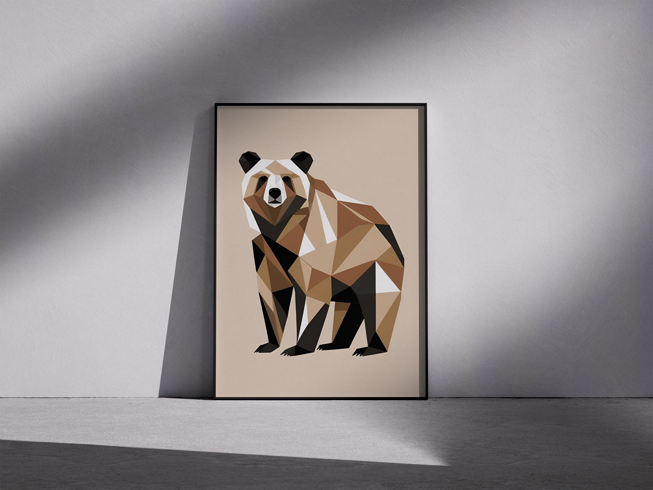Modern Wilderness – Geometric Animal Wall Decor for Animals Lovers