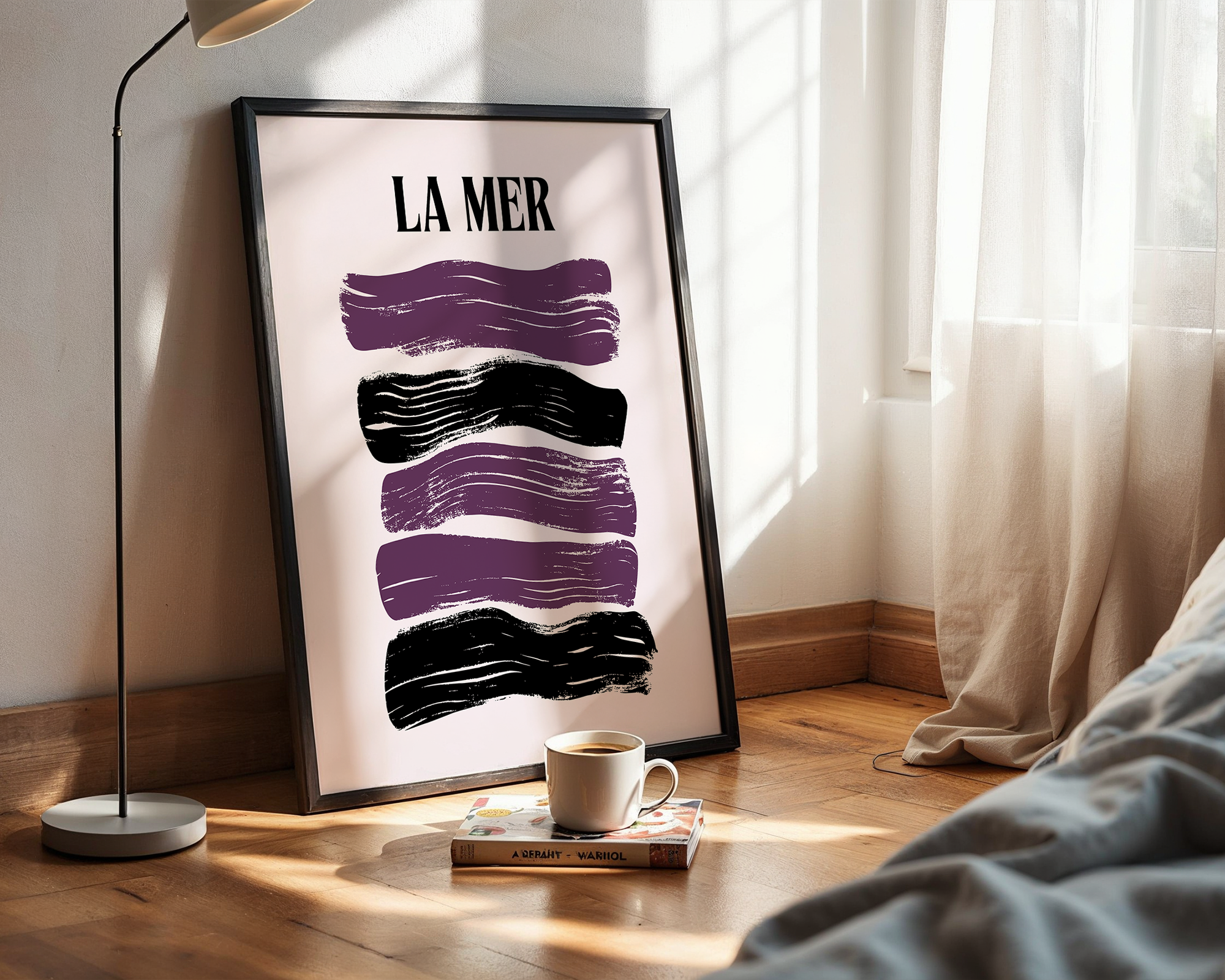 La Mer - Modern Framed Art