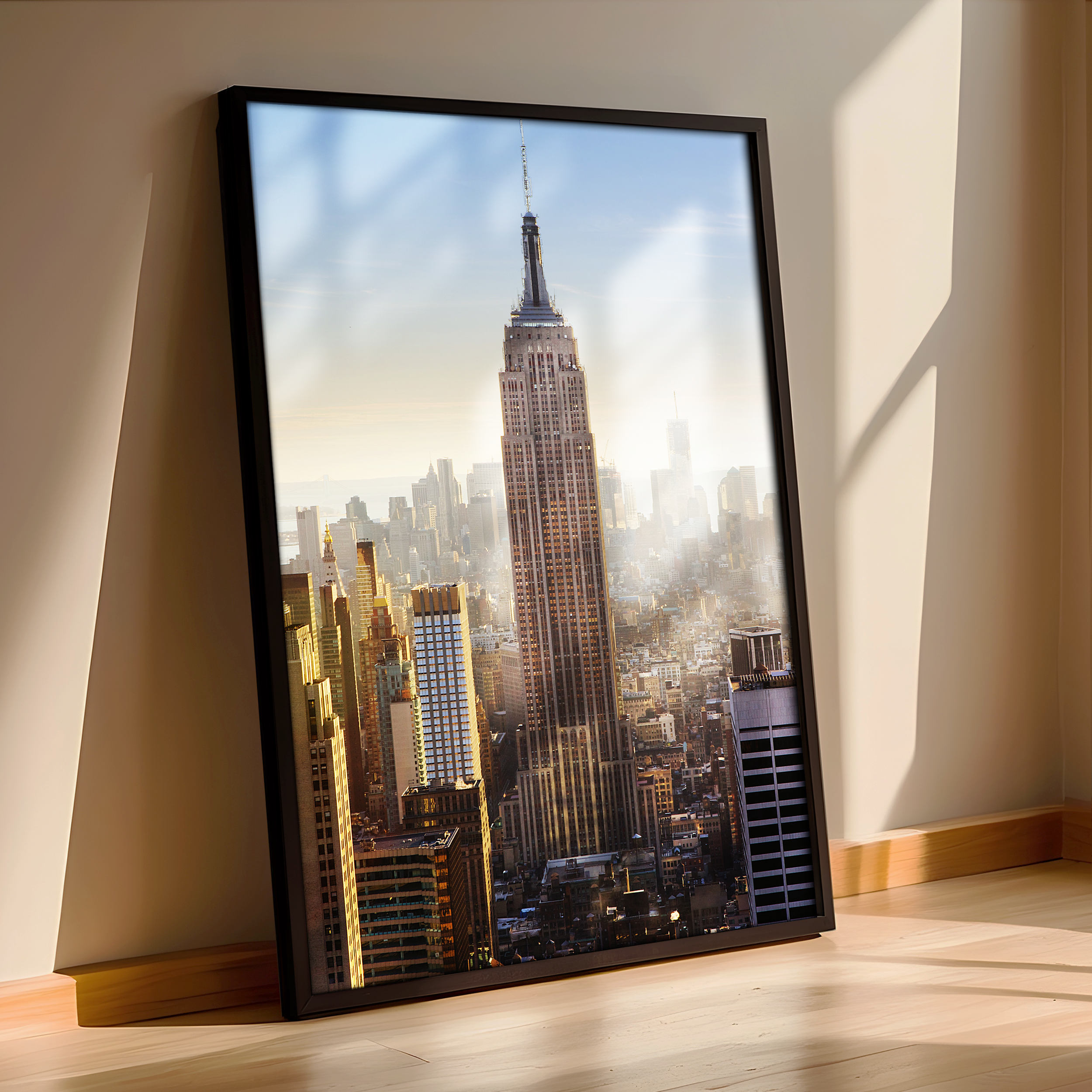 Empire Majesty – Empire State Building & Manhattan Skyline Poster