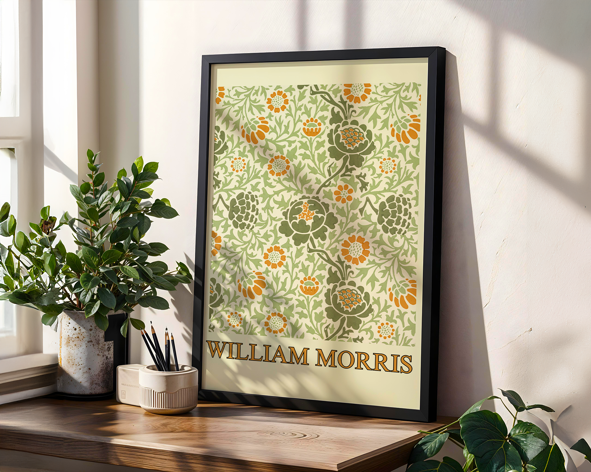William Morris's Grafton Famous Framed Pattern
