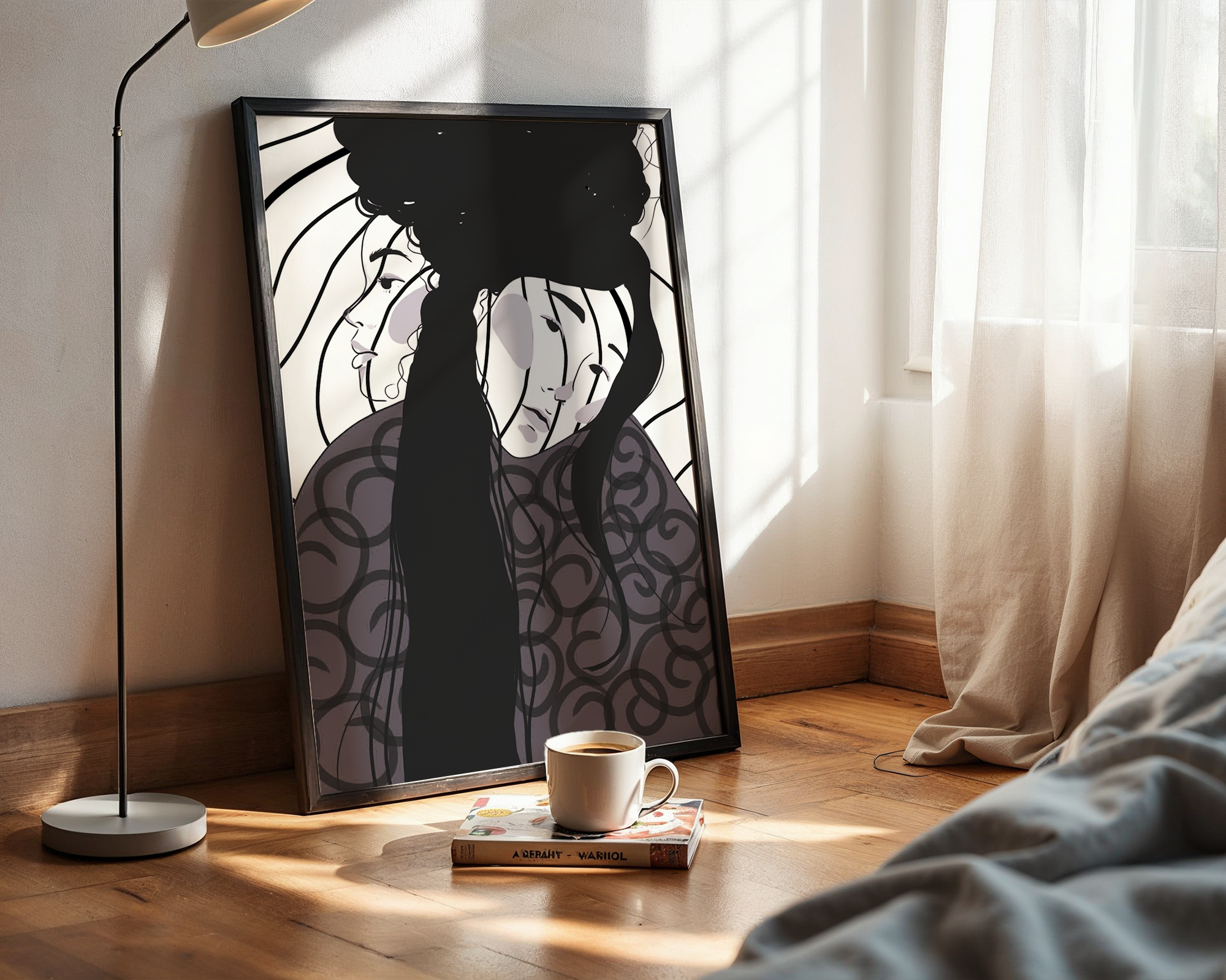 Bound - Modern Framed Wall Art