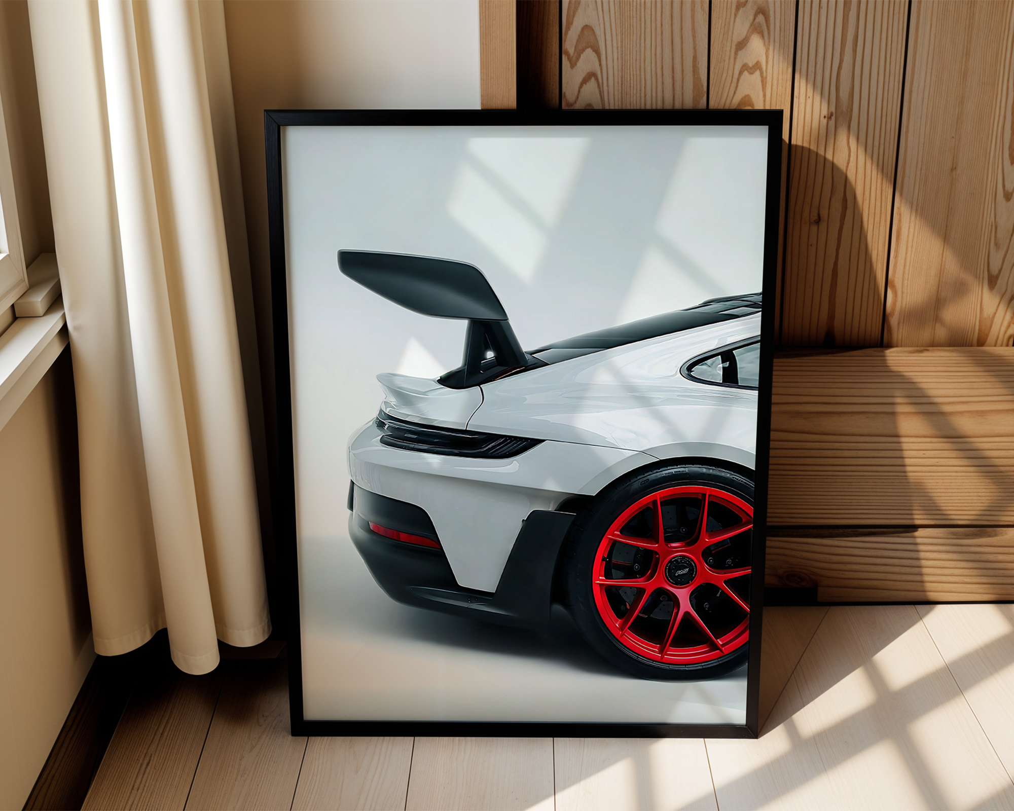 Porsche 911 GT3 RS – Modern Framed Automotive Poster