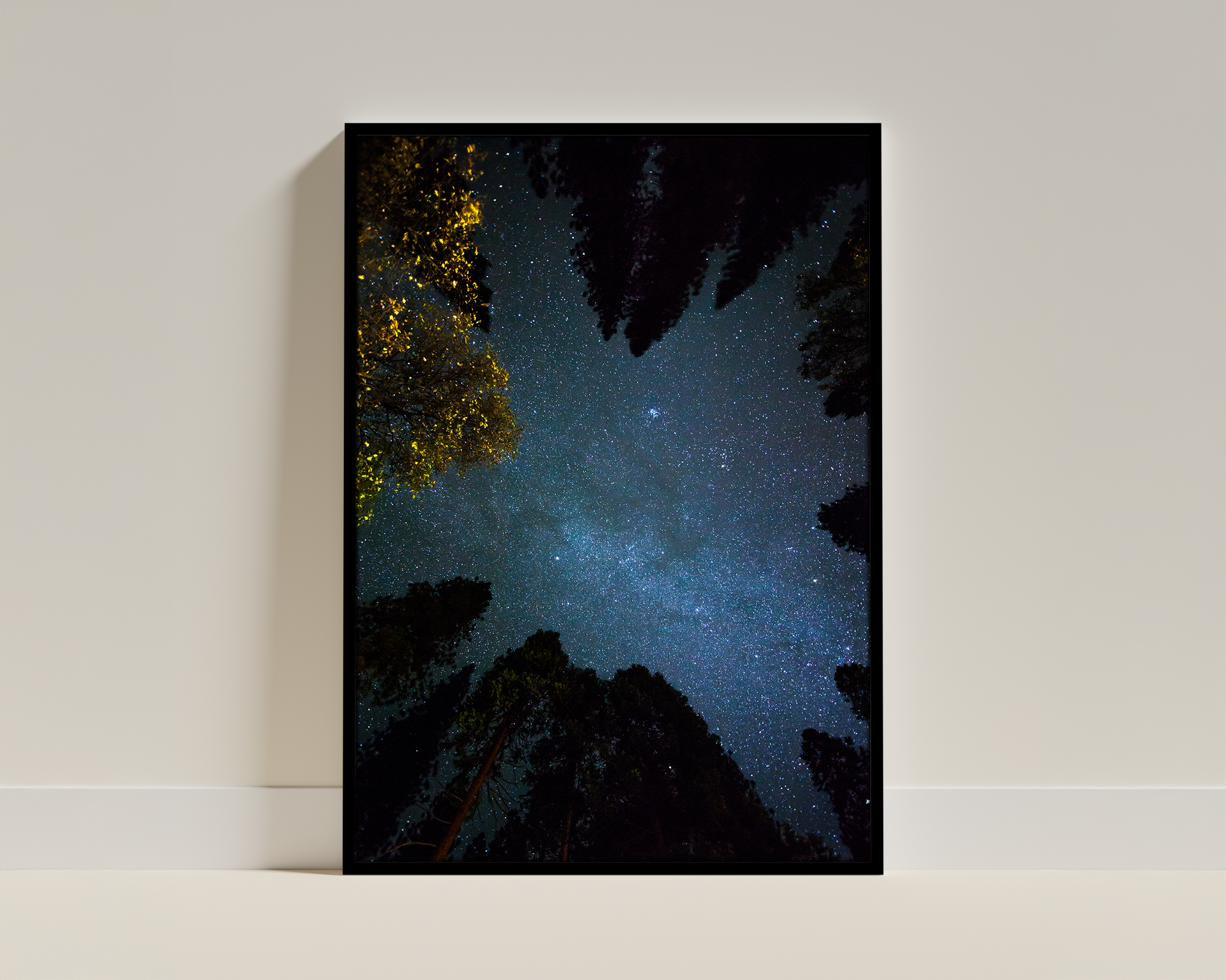 Celestial Canopy Over Yosemite - Framed Wall Print