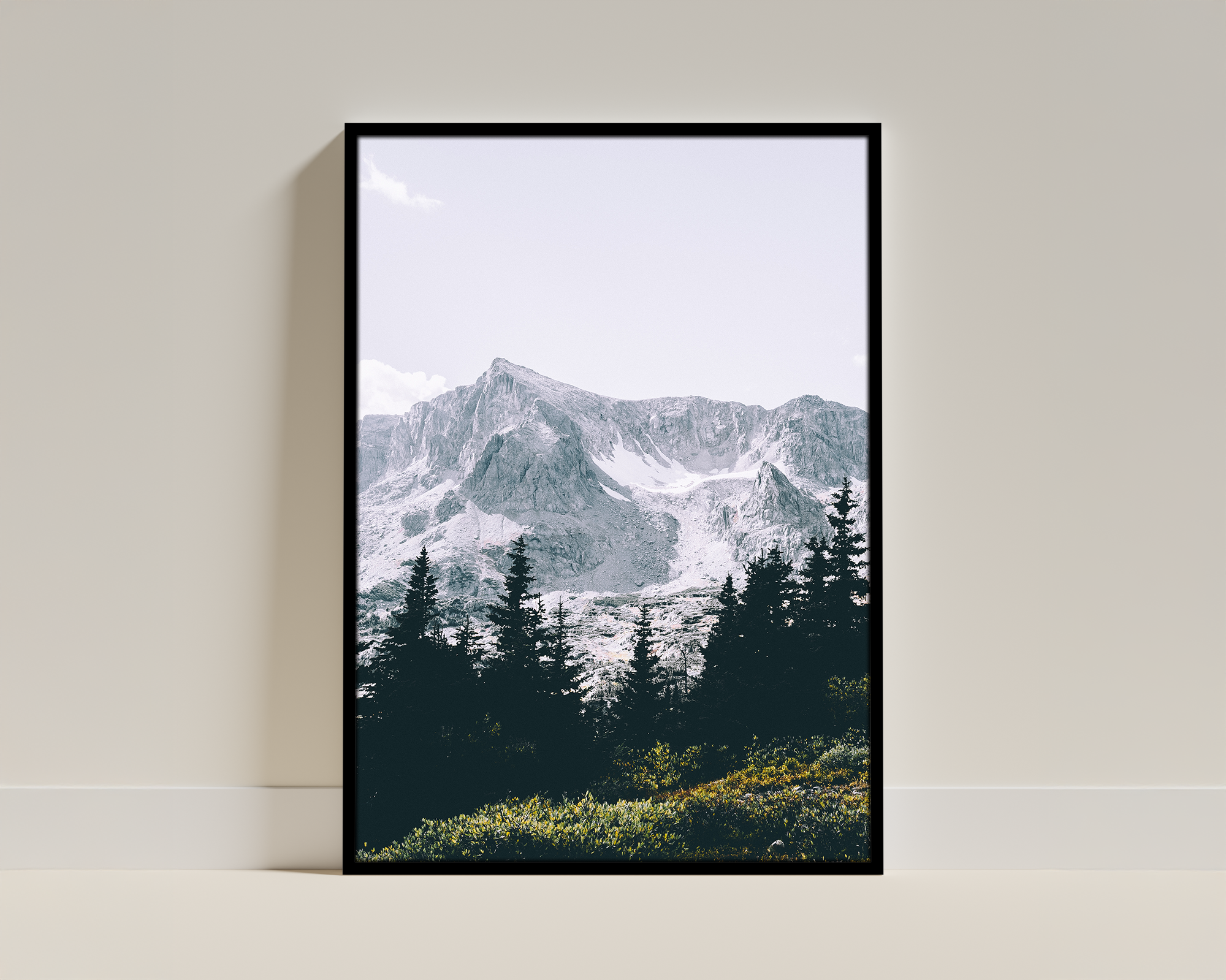 Alpine Silence – Wind River Range Framed – Wall Art