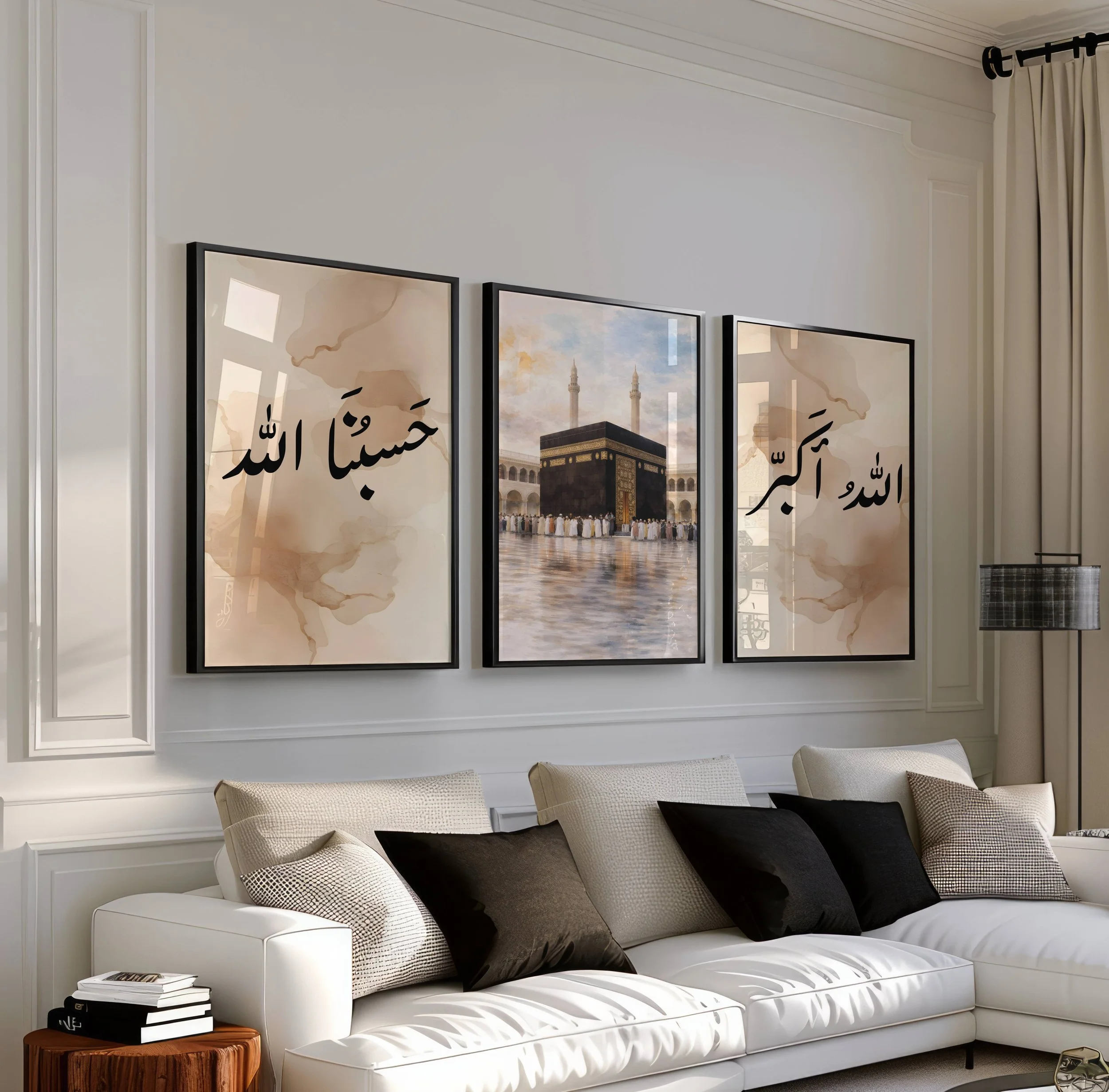 3 Set Kaaba Framed Posters