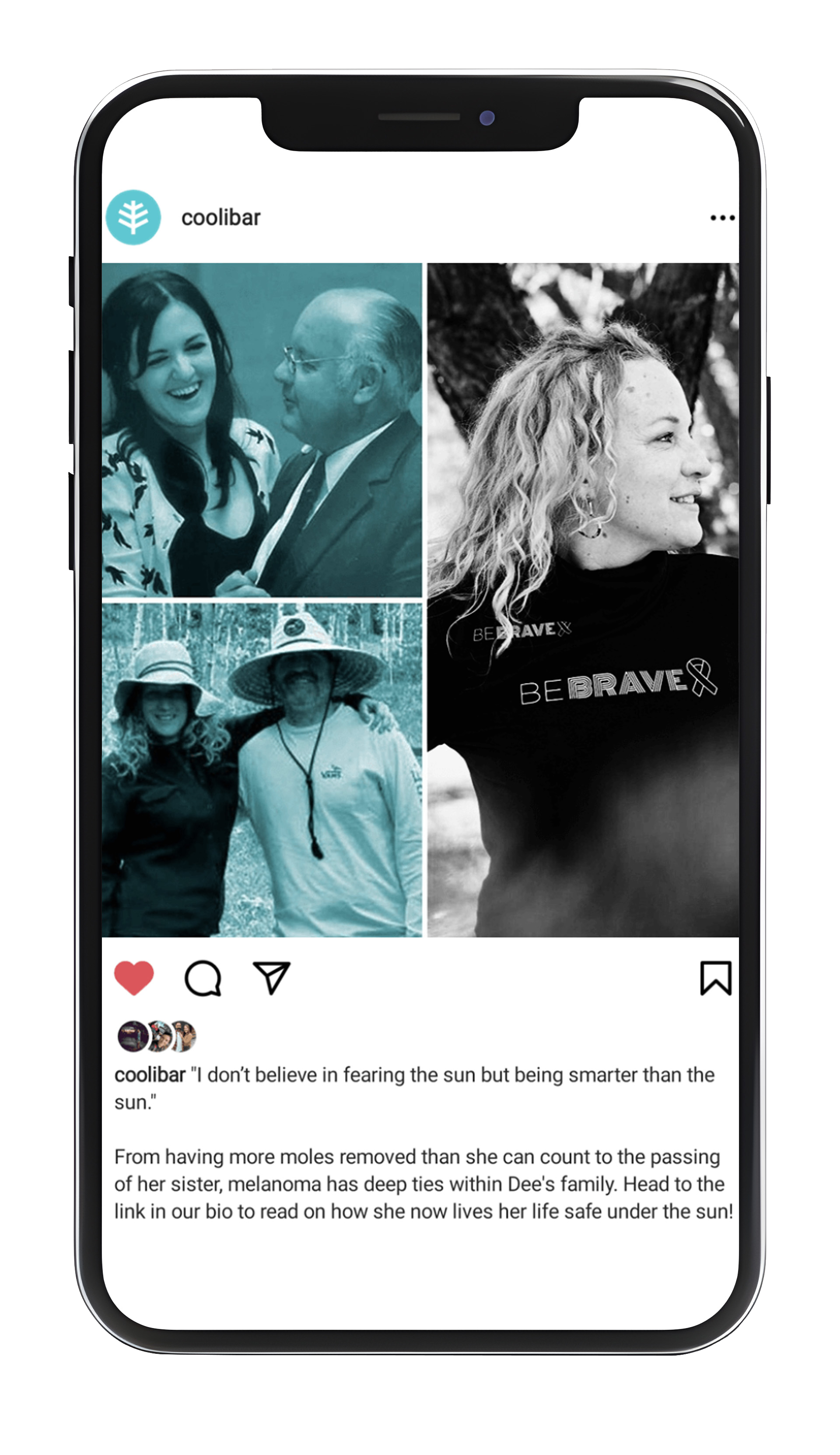 This Is Brave social media campaign featuring survivor stories