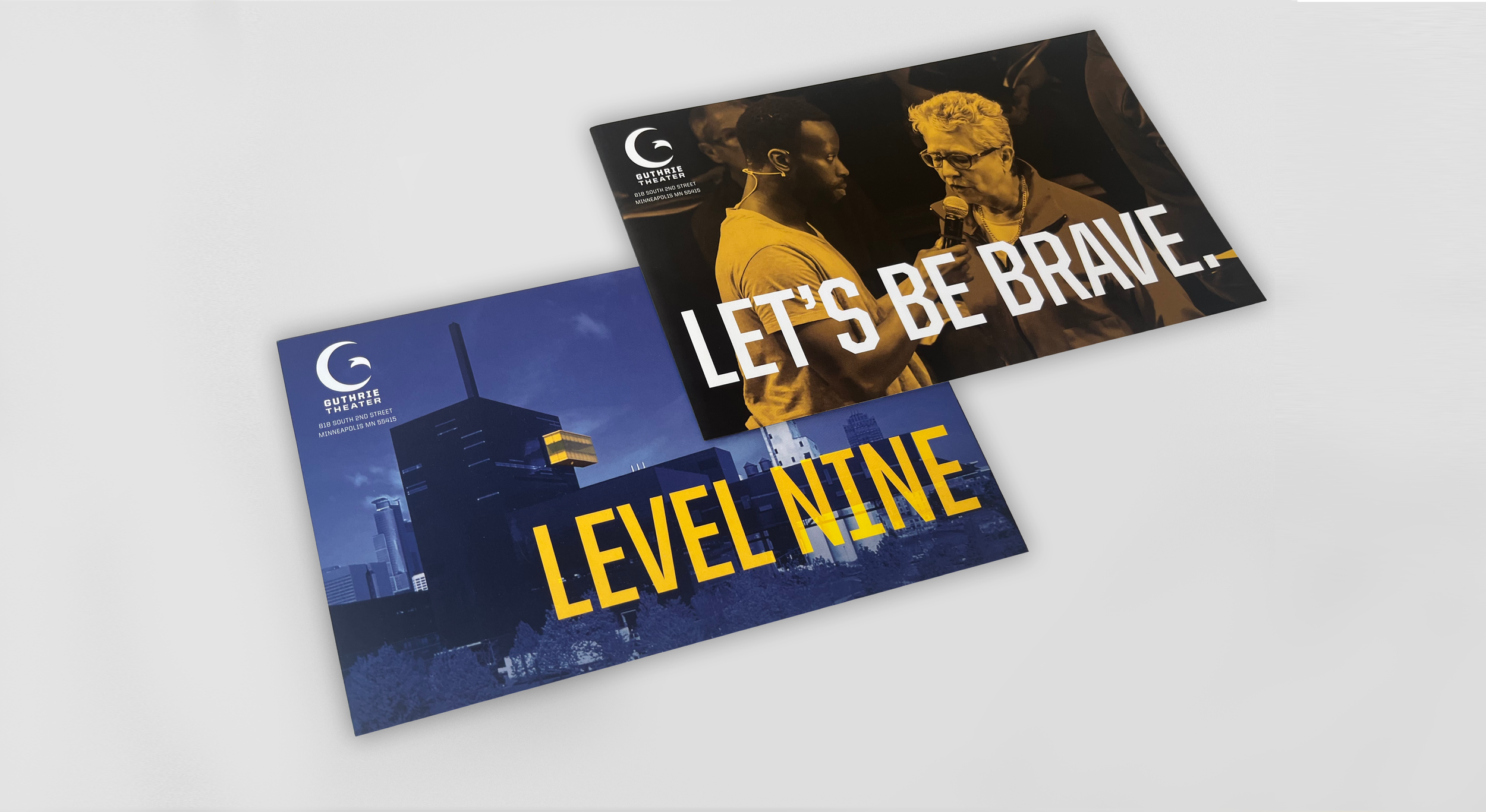 Guthrie Theater Level Nine donor campaign brochure and letter