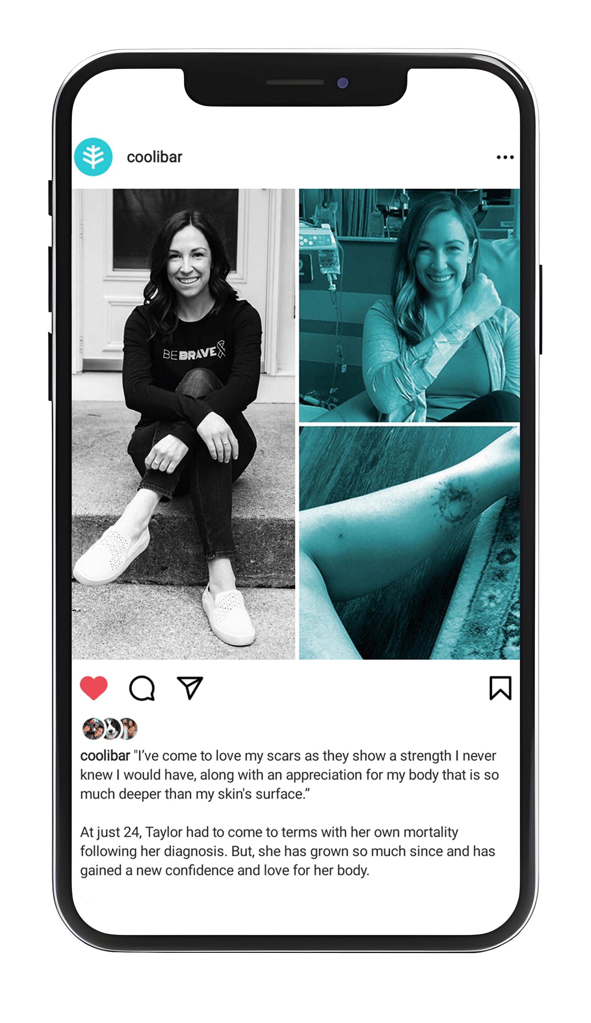 This Is Brave social media campaign featuring survivor stories