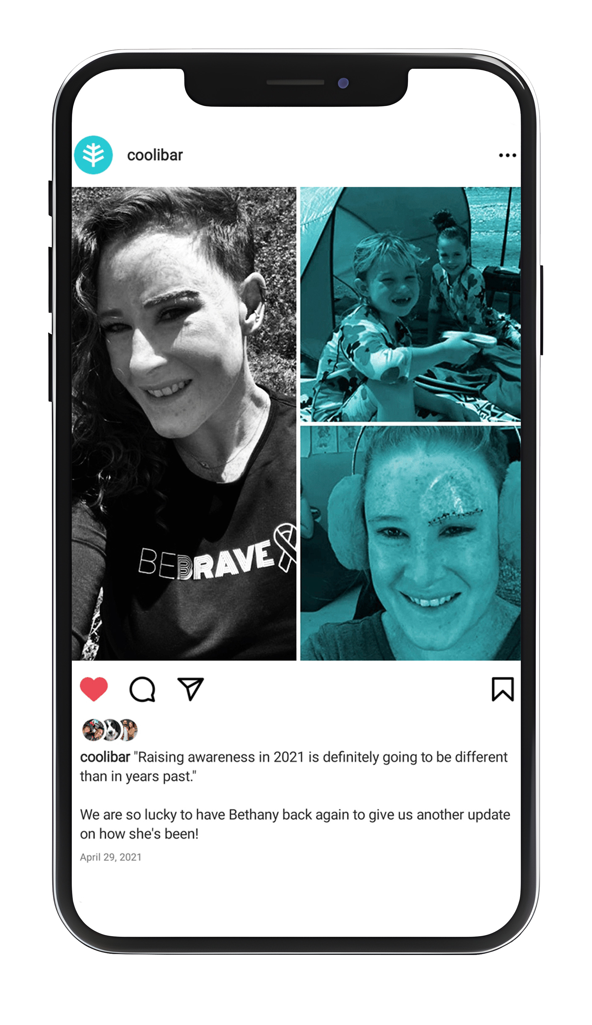 This Is Brave social media campaign featuring survivor stories