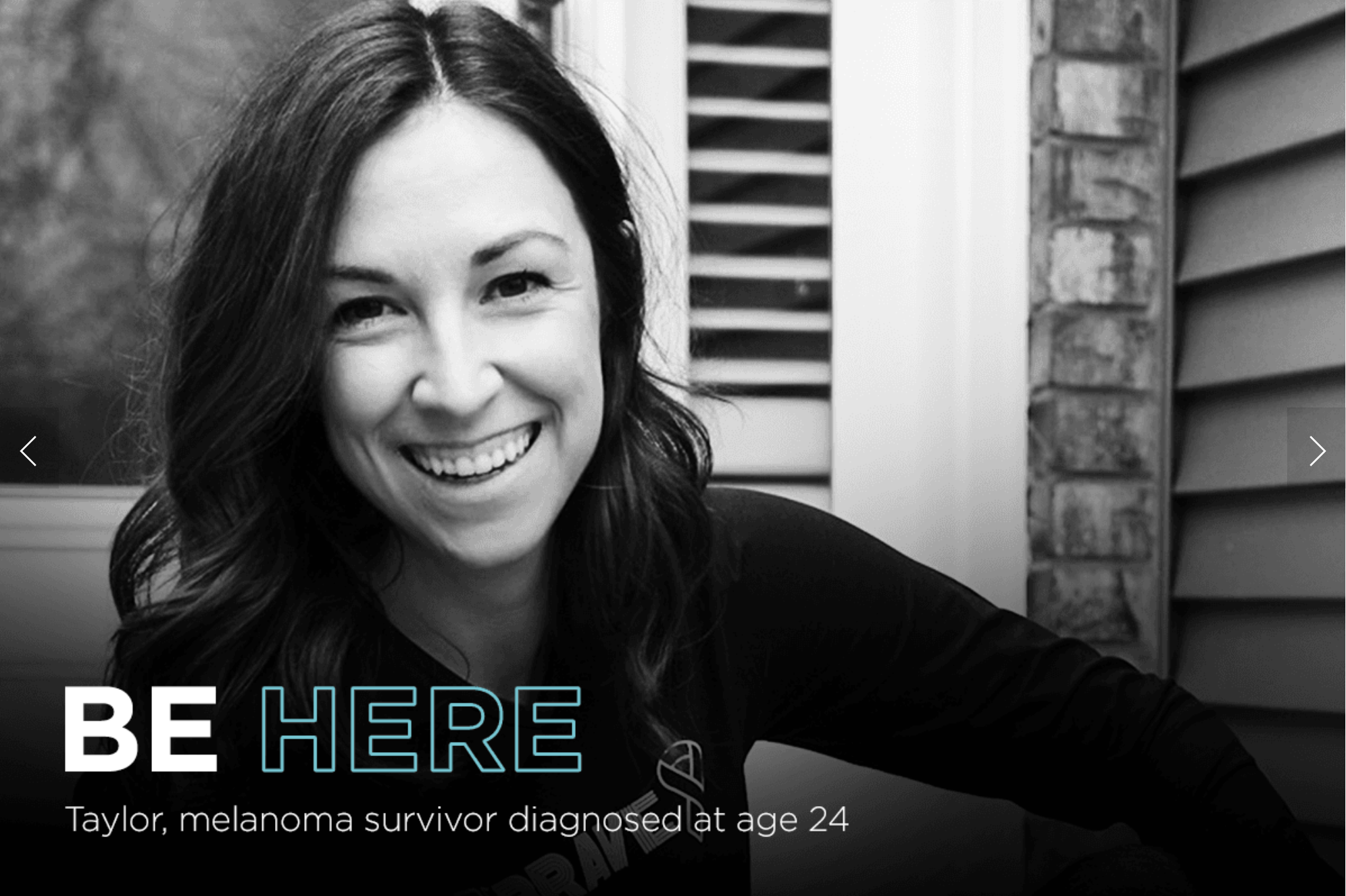 This Is Brave campaign portraits featuring skin cancer survivors