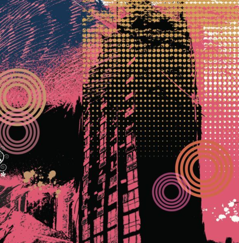 Flux Apartments brand identity inspiration and mood board