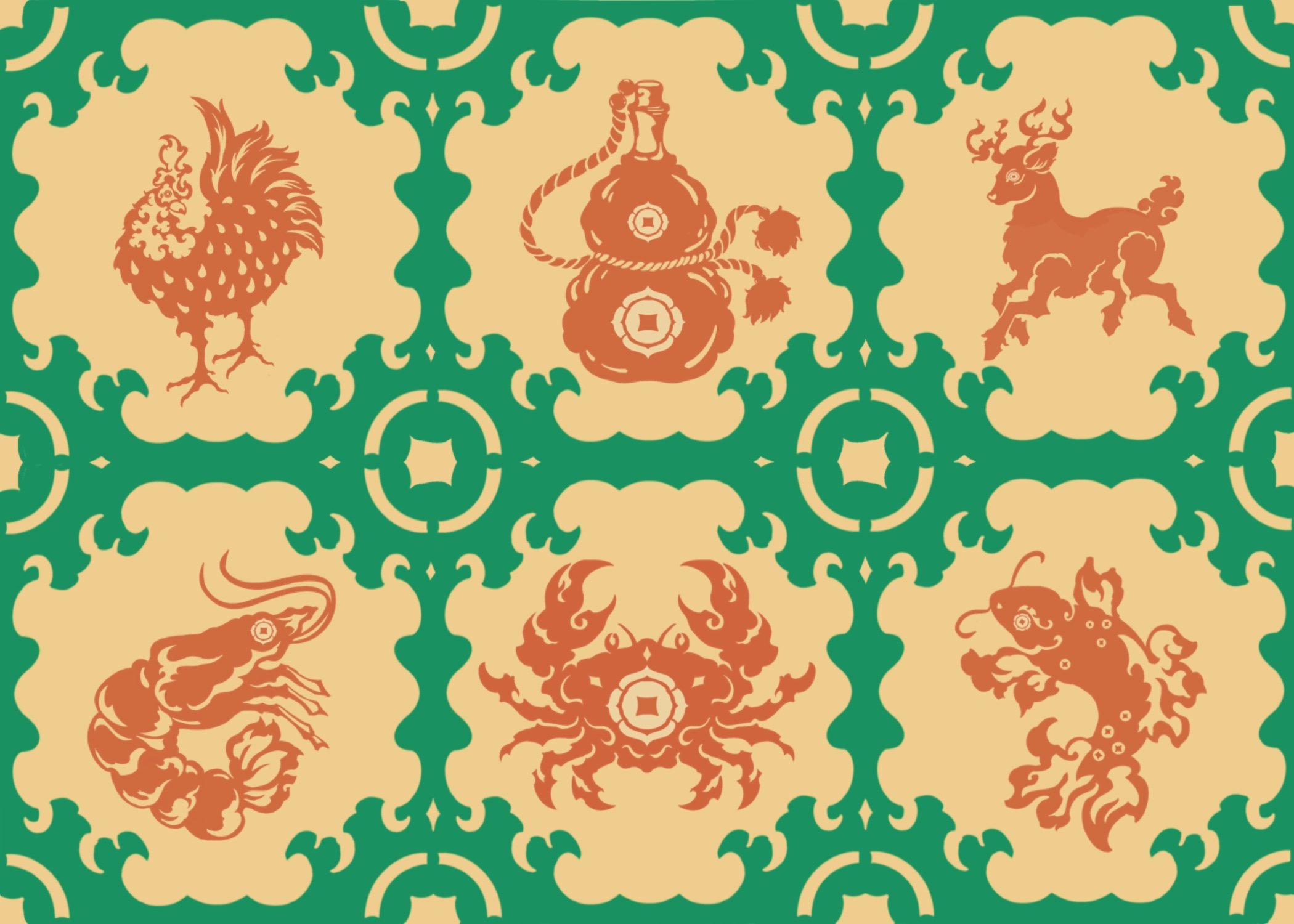  Afterparty draws from my memories of playing Klah Klok (Khmer) and Bầu cua cá cọp (Vietnamese), one of the many “friendly” gambling games that defined my Sundays with my big, chaotic family. Every weekend, we gathered at a cousin’s house to eat, dri