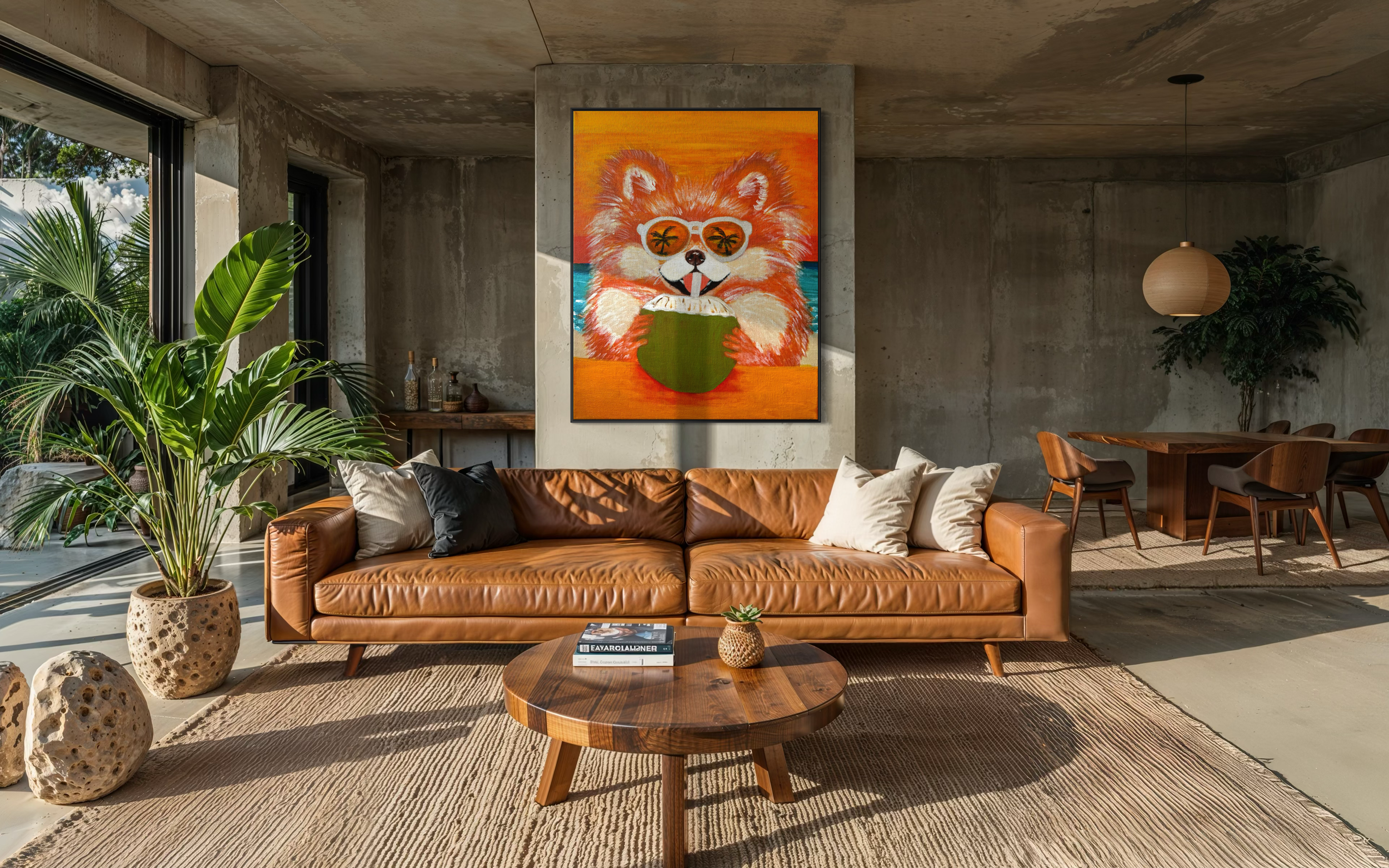 " Coconut Dreams " A3 (29.7 × 42 cm) (Limited Edition Print 75 pcs numbered and signed )