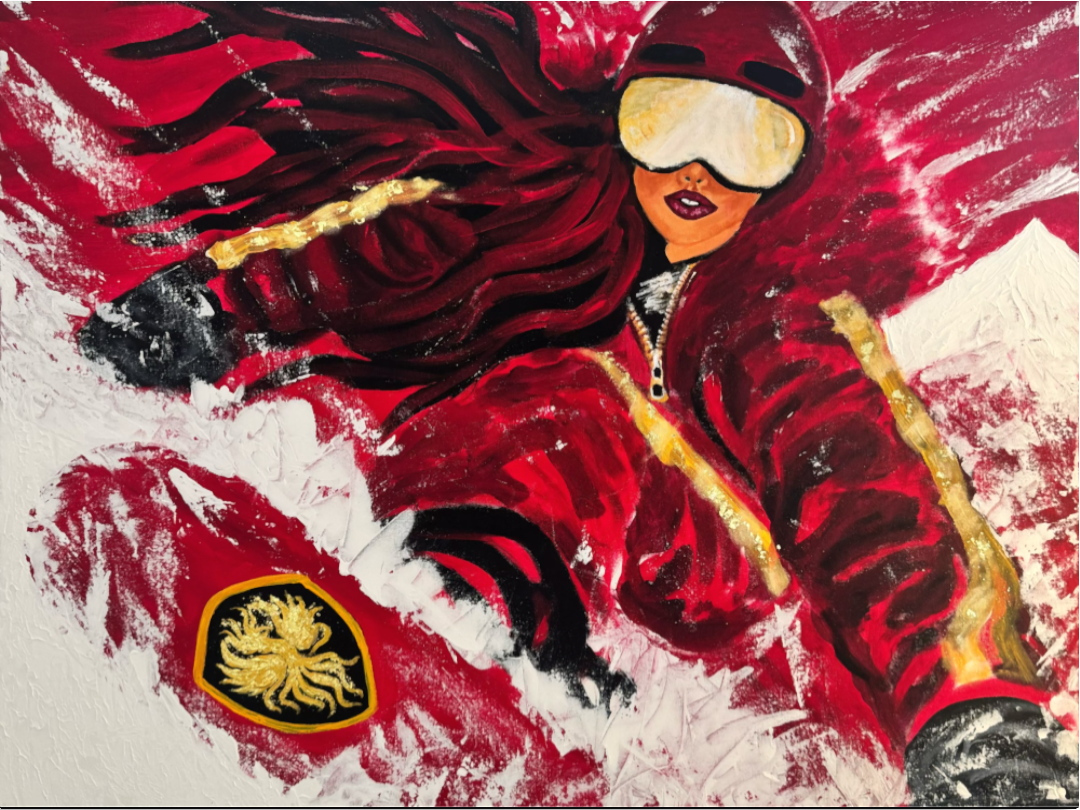 Rising Through Every Fall: A Painting About Resilience, Courage, and New Beginnings