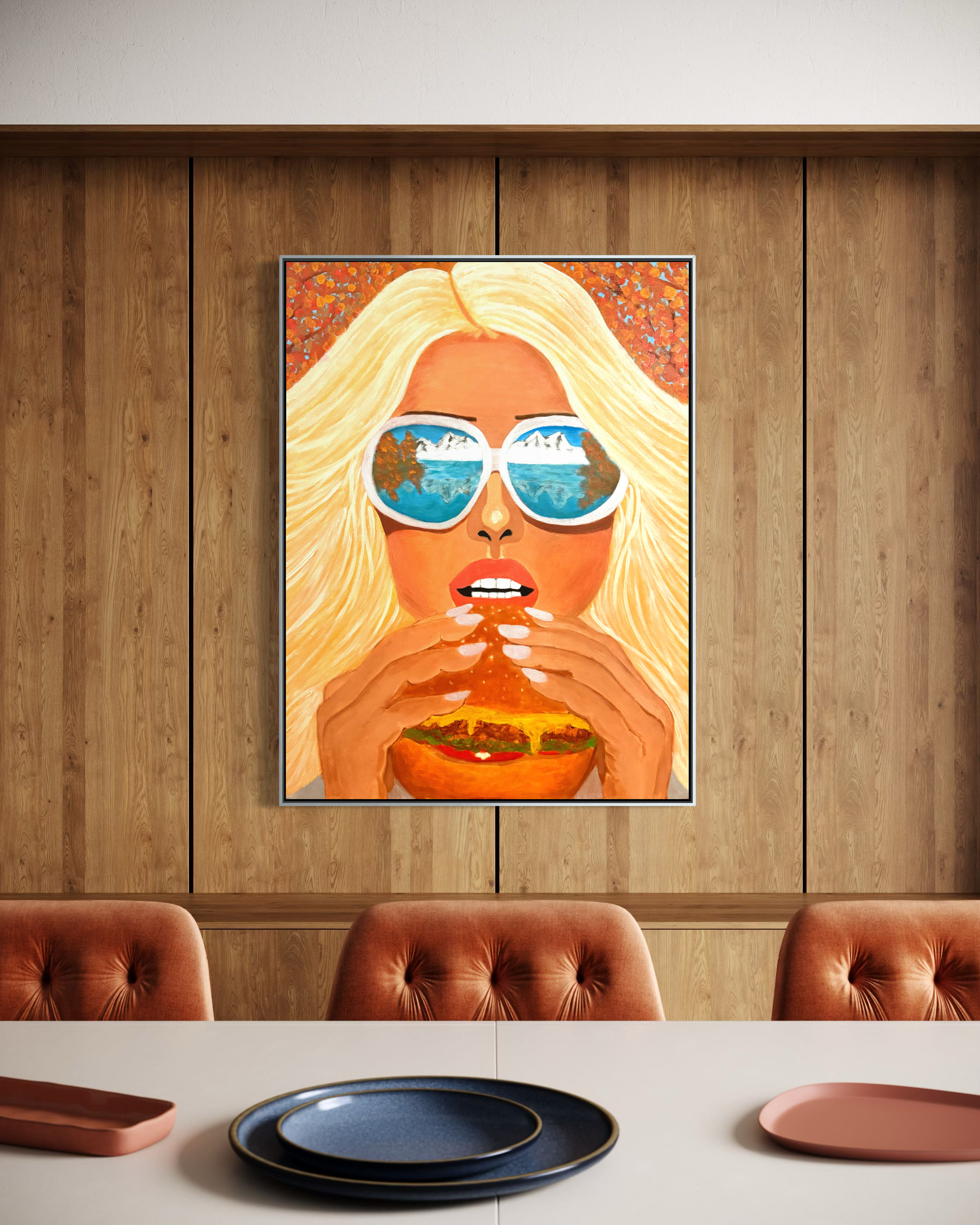 "Silent Escape" 60x80 cm ( Limited Edition Prints 30 pcs numbered and signed ) )