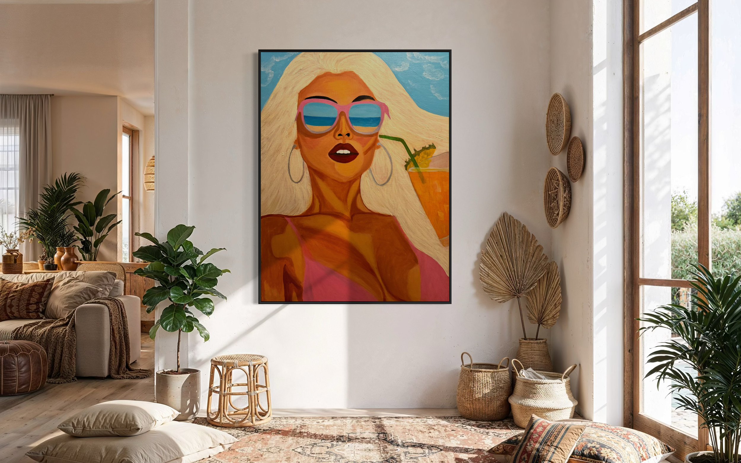 "Sunkissed Escape" Limited Edition Prints Numbered and Signed