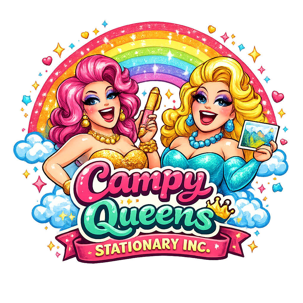 Campy Queens Stationary
