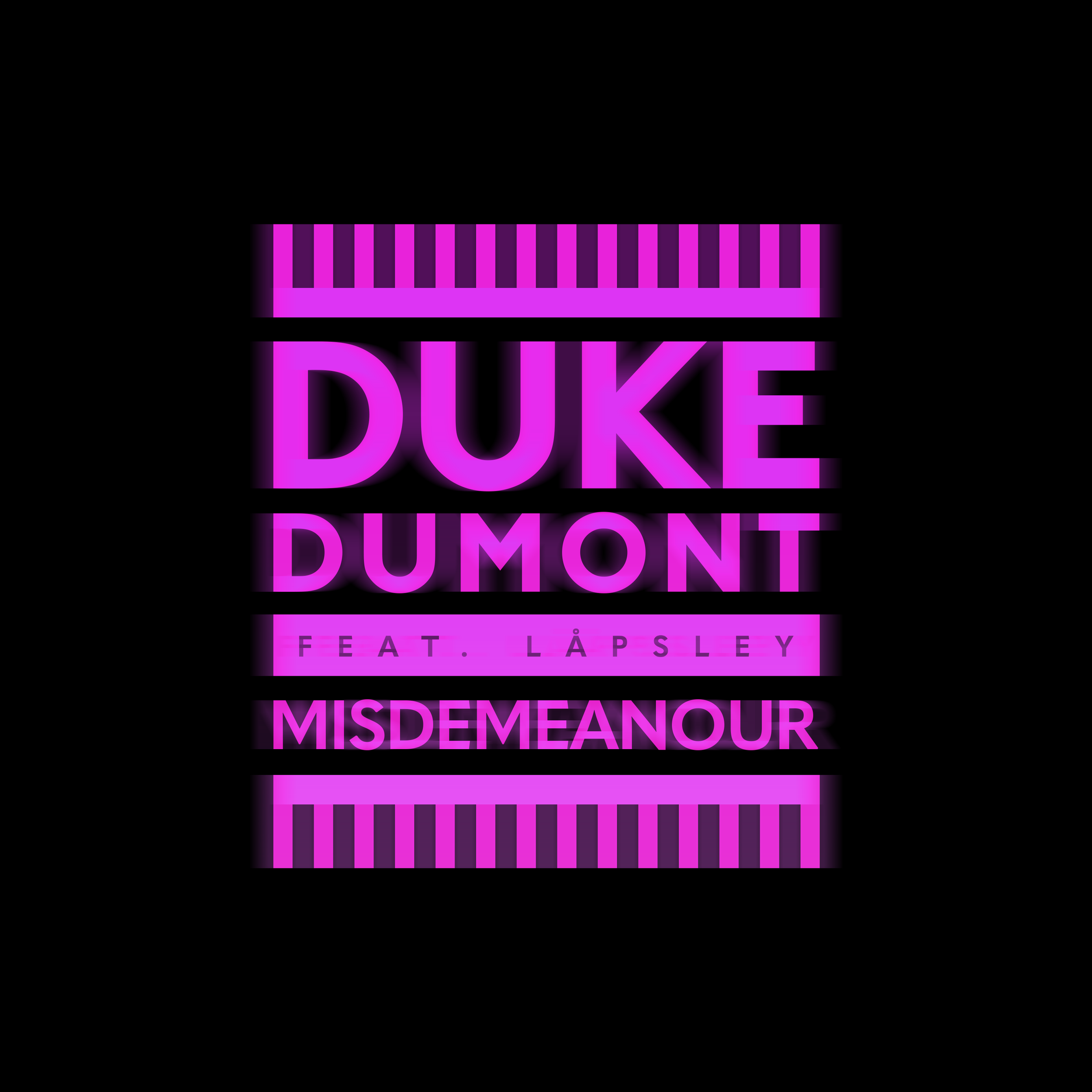 Misdemeanour featuring Lapsley artwork