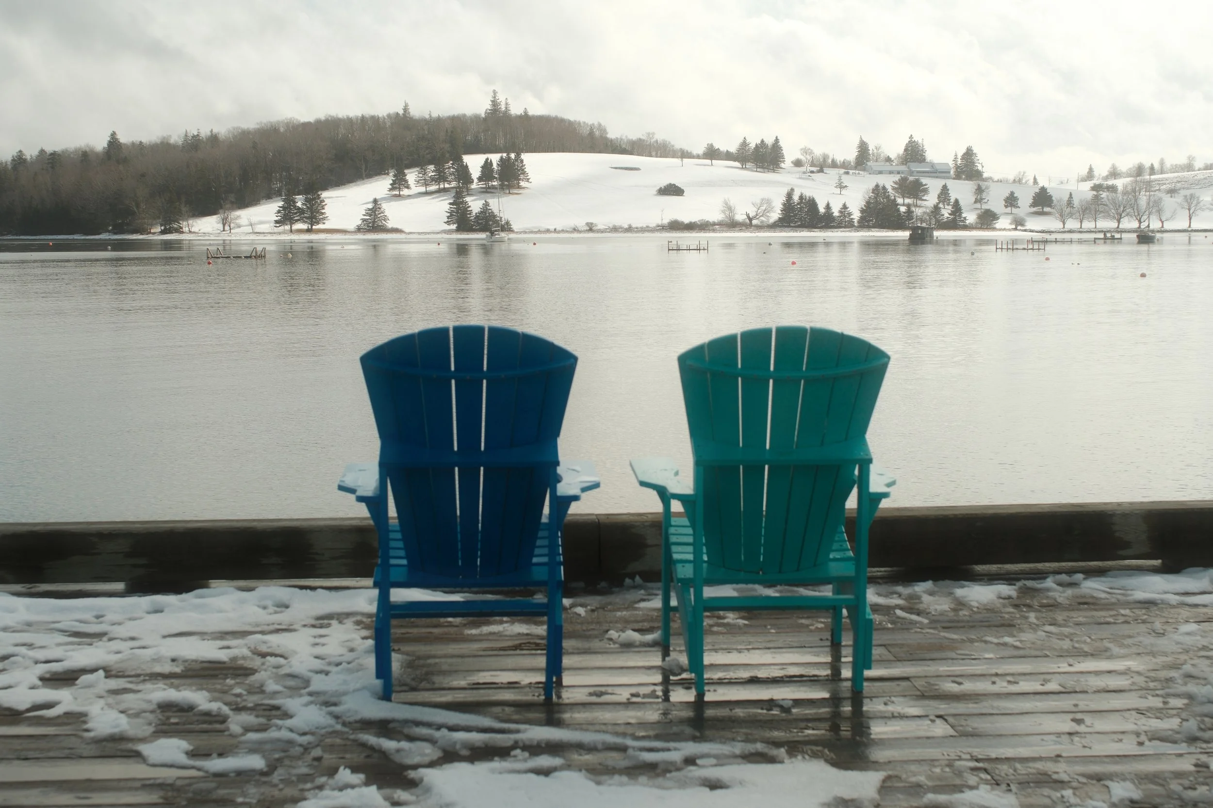 Adirondacks and golf course.JPG