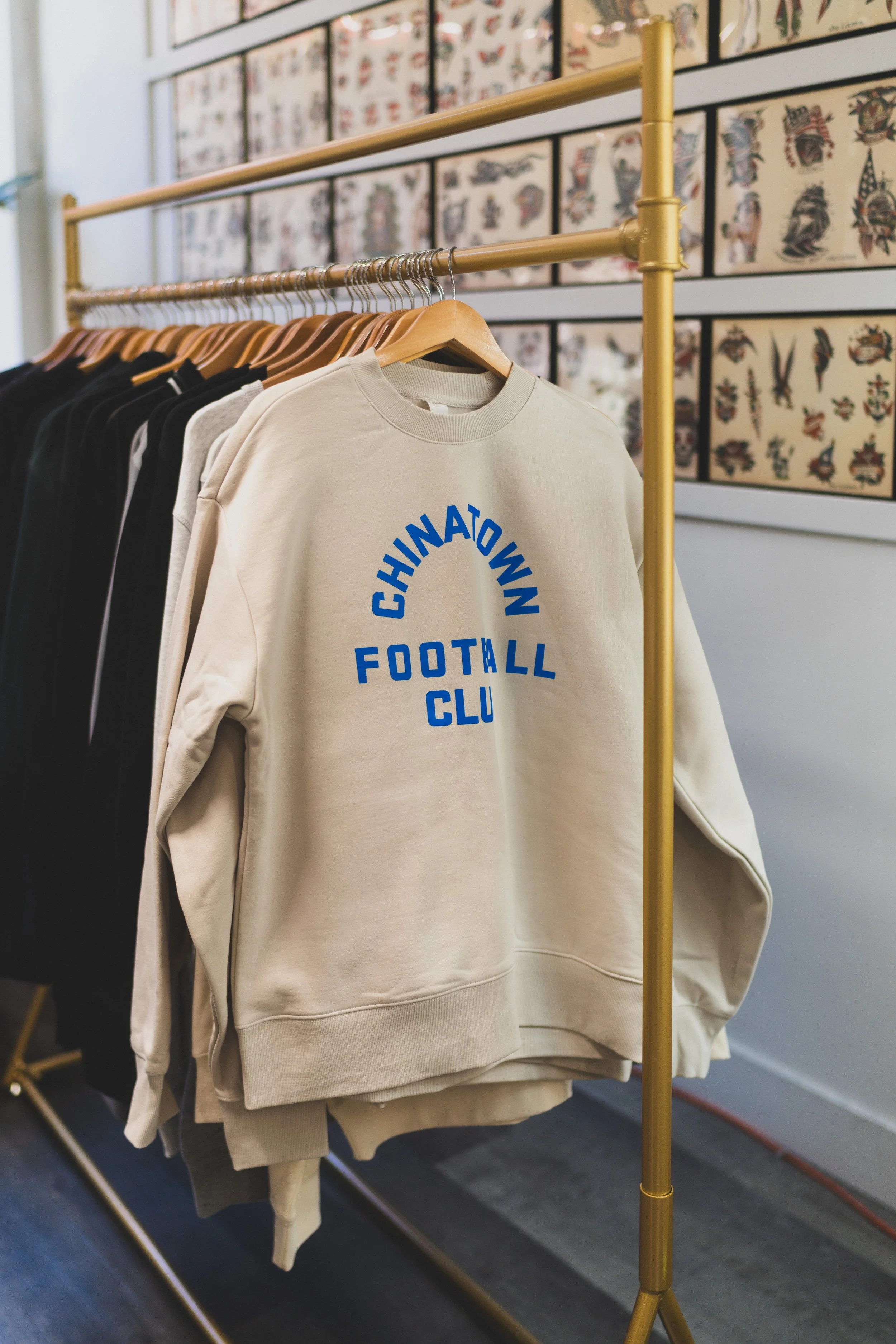 CH.F.C. Arch Logo Crewneck