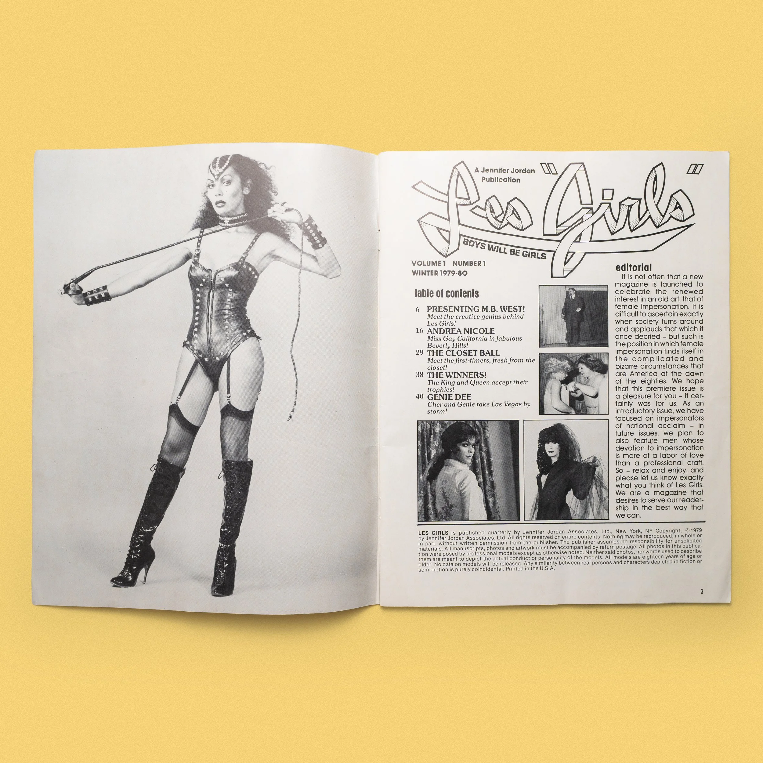 LES GIRLS: Boys Will Be Girls (1979) 2