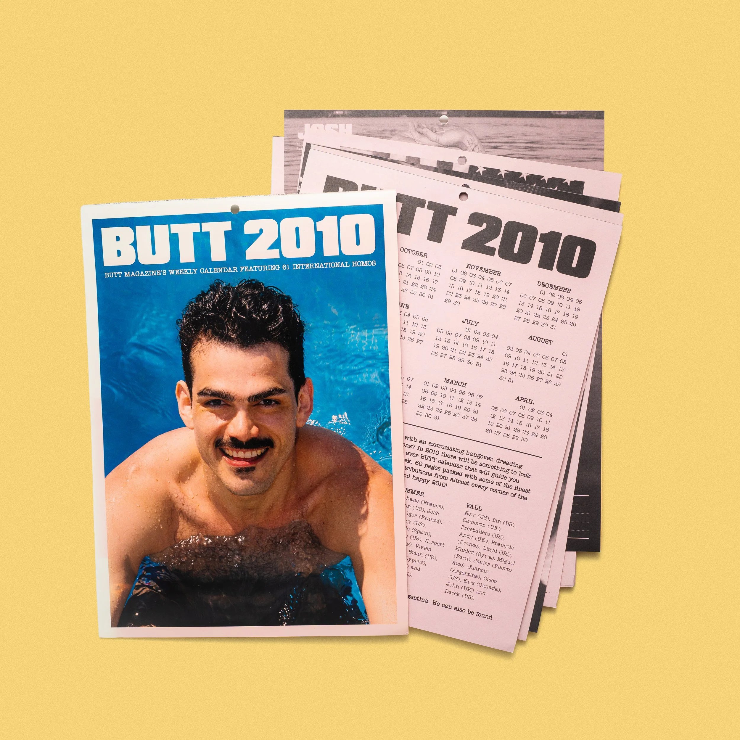 BUTT CALENDAR 2010 - 2