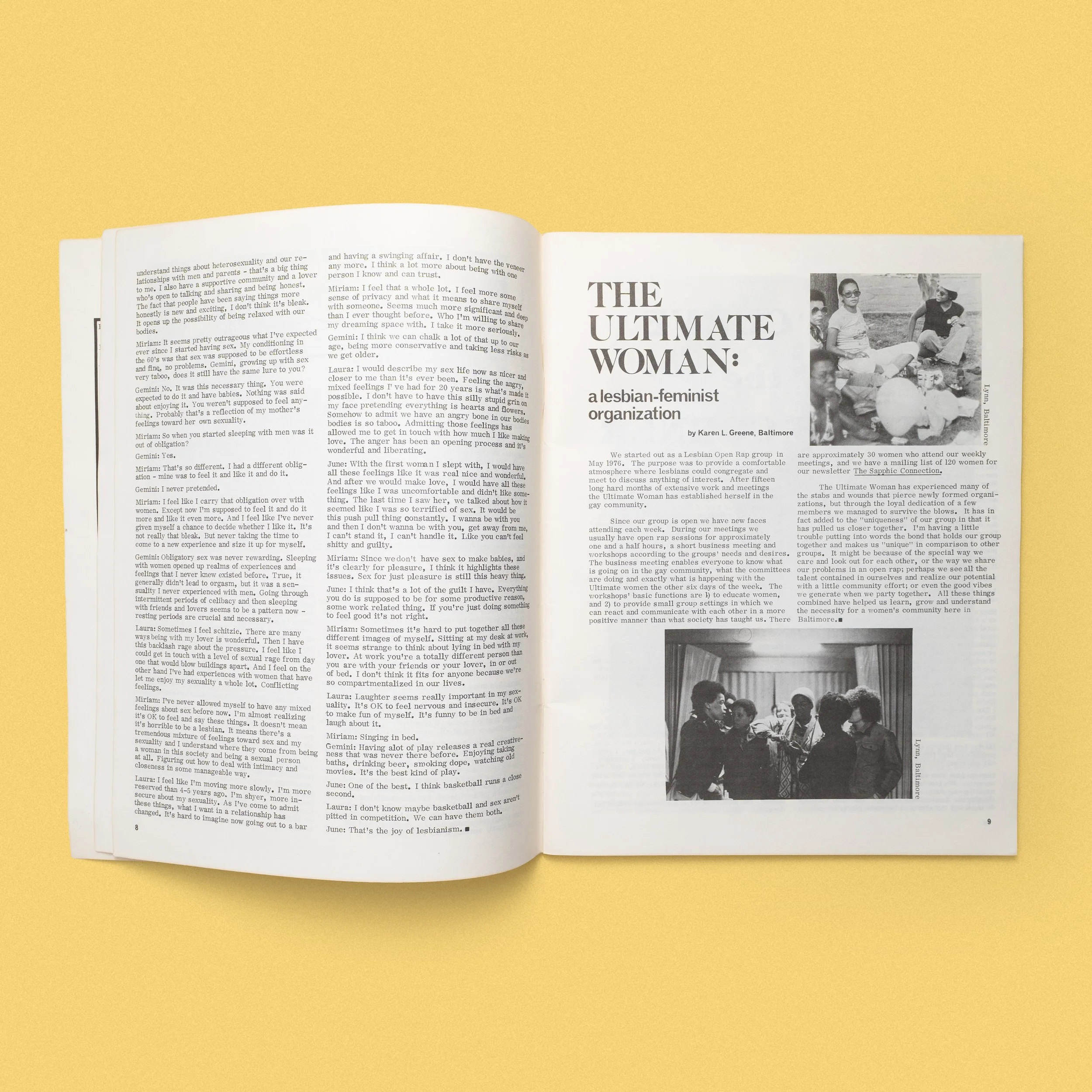 WOMEN: A Journal of Liberation (1976)