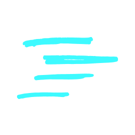 Text with highlighted lines and phrases in blue, black, and white.