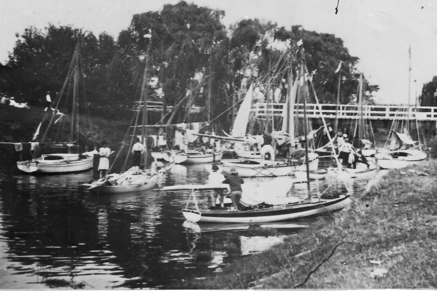 Second Clevedon Wharf Bridge, 1904